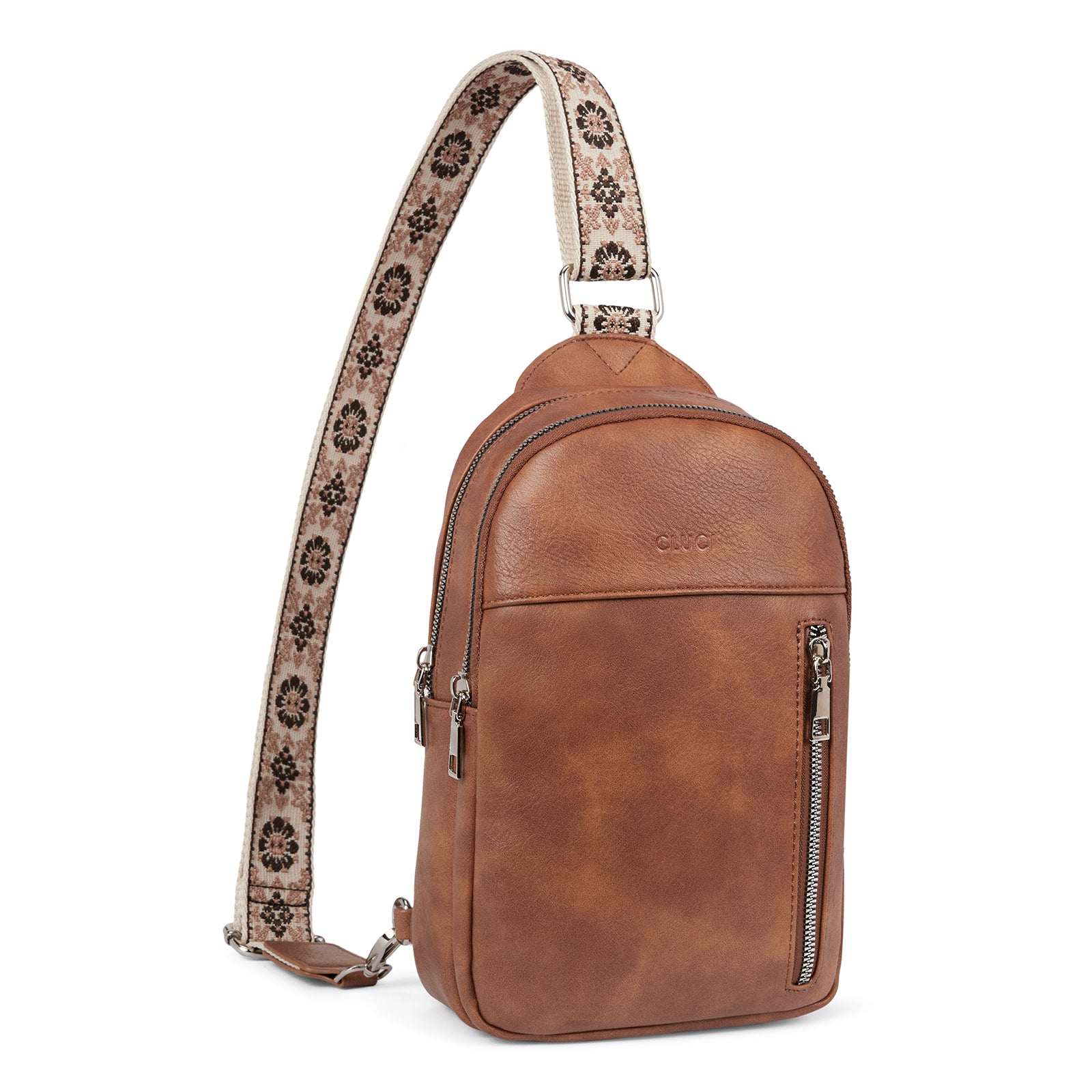 Big leather crossbody bag hot sale