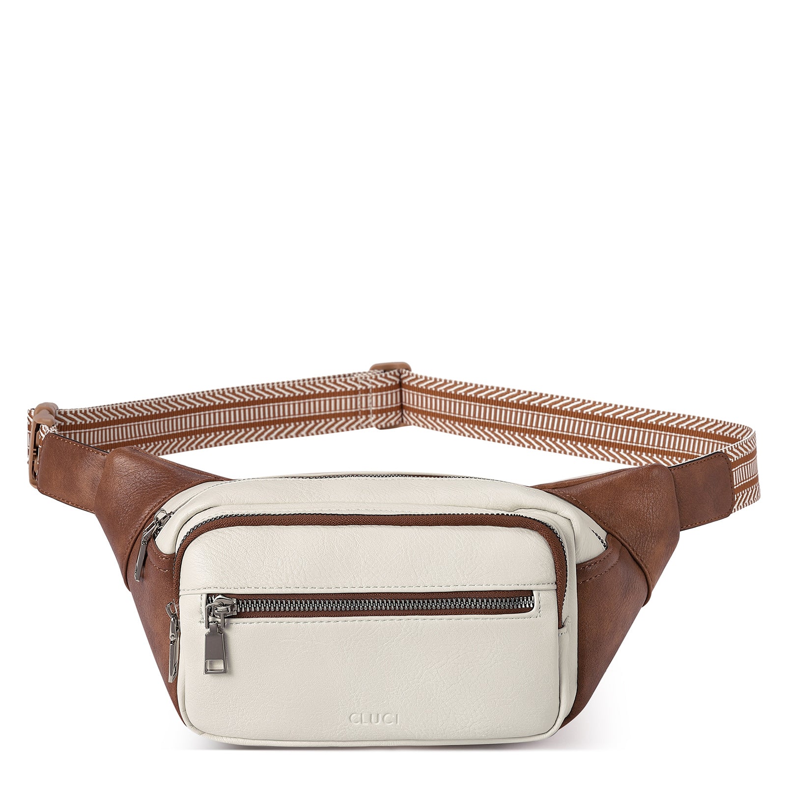 CLUCI Trendy Fanny Belt Sling Bag Crossbody Purse for Travel, Outdoors, Gym and Workouts