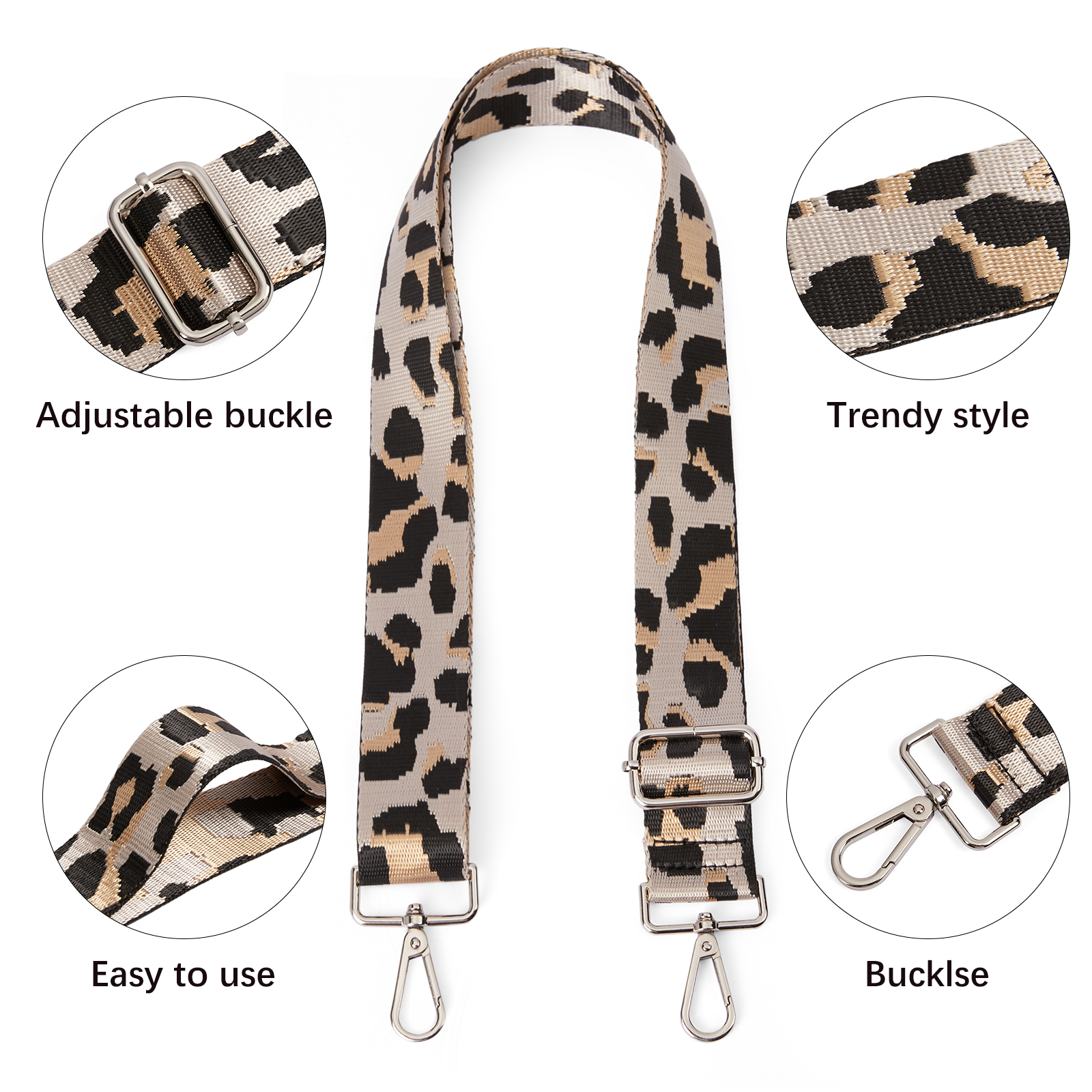 CLUCI Adjustable Wide Strap