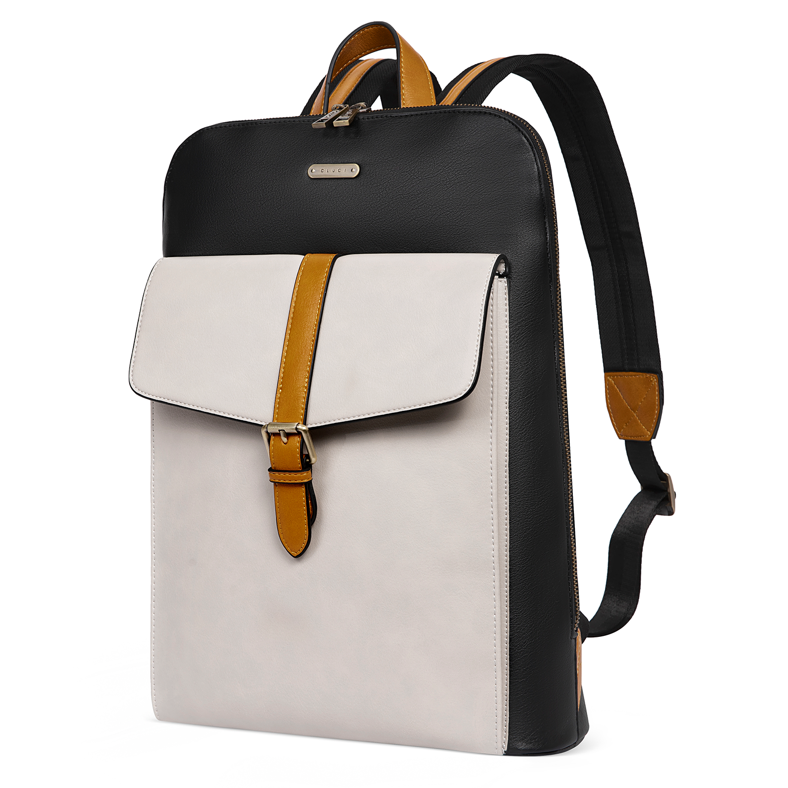Womens leather work backpack deals