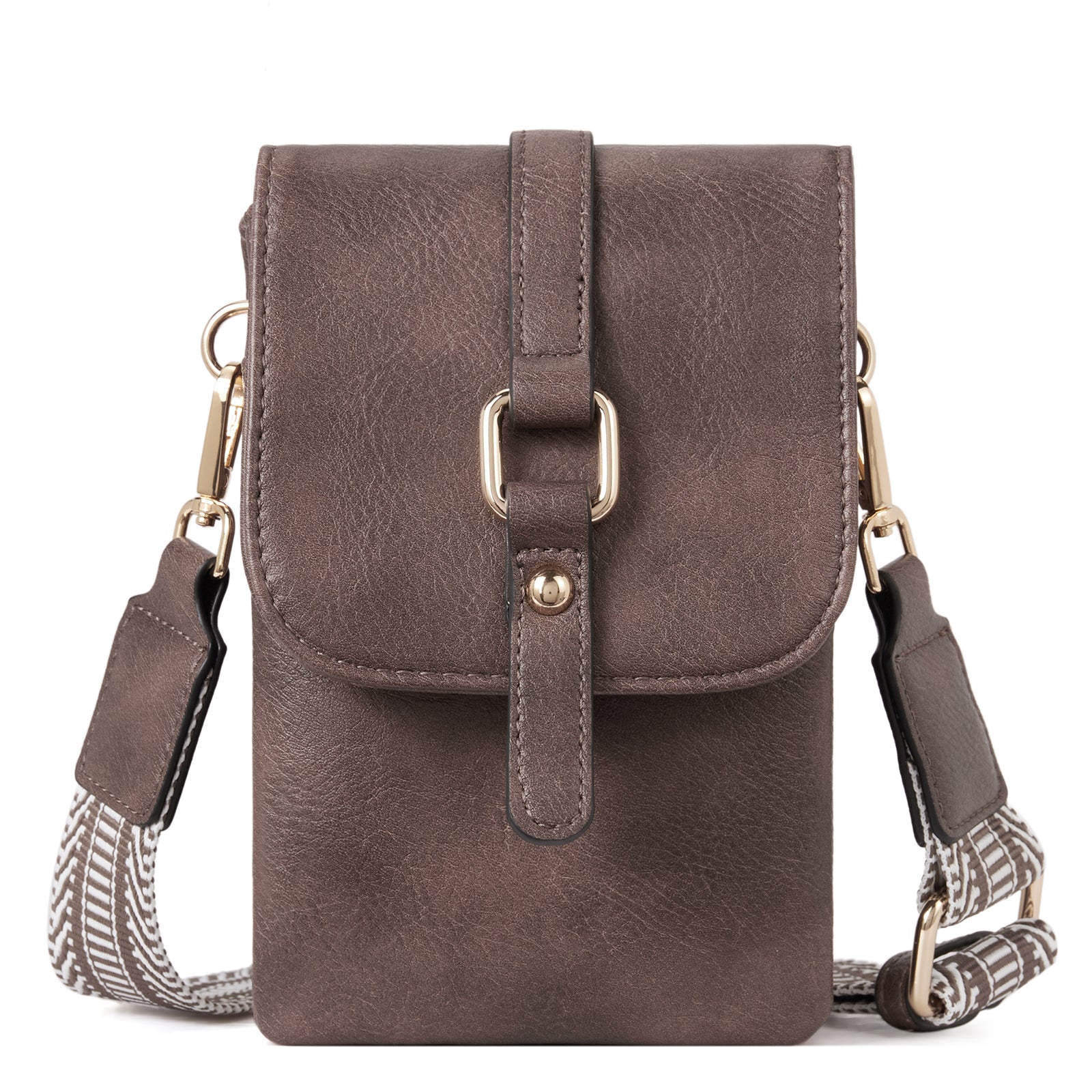 CLUCI Small Crossbody Bags for Women Trendy Leather Cell Phone Shoulder Purses with Adjustable Strap