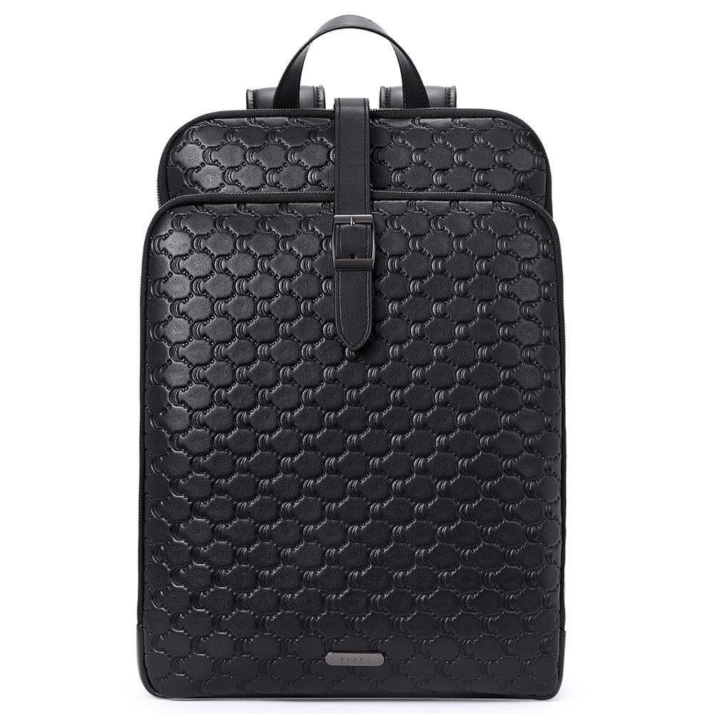 Koch Genuine Leather 15.6 Inch Laptop Backpack Purse For Women