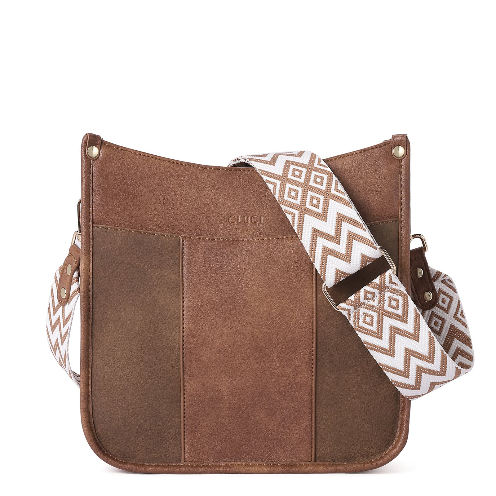 Crossbody Bags For Women Trendy Vegan Leather Purses with Two Straps