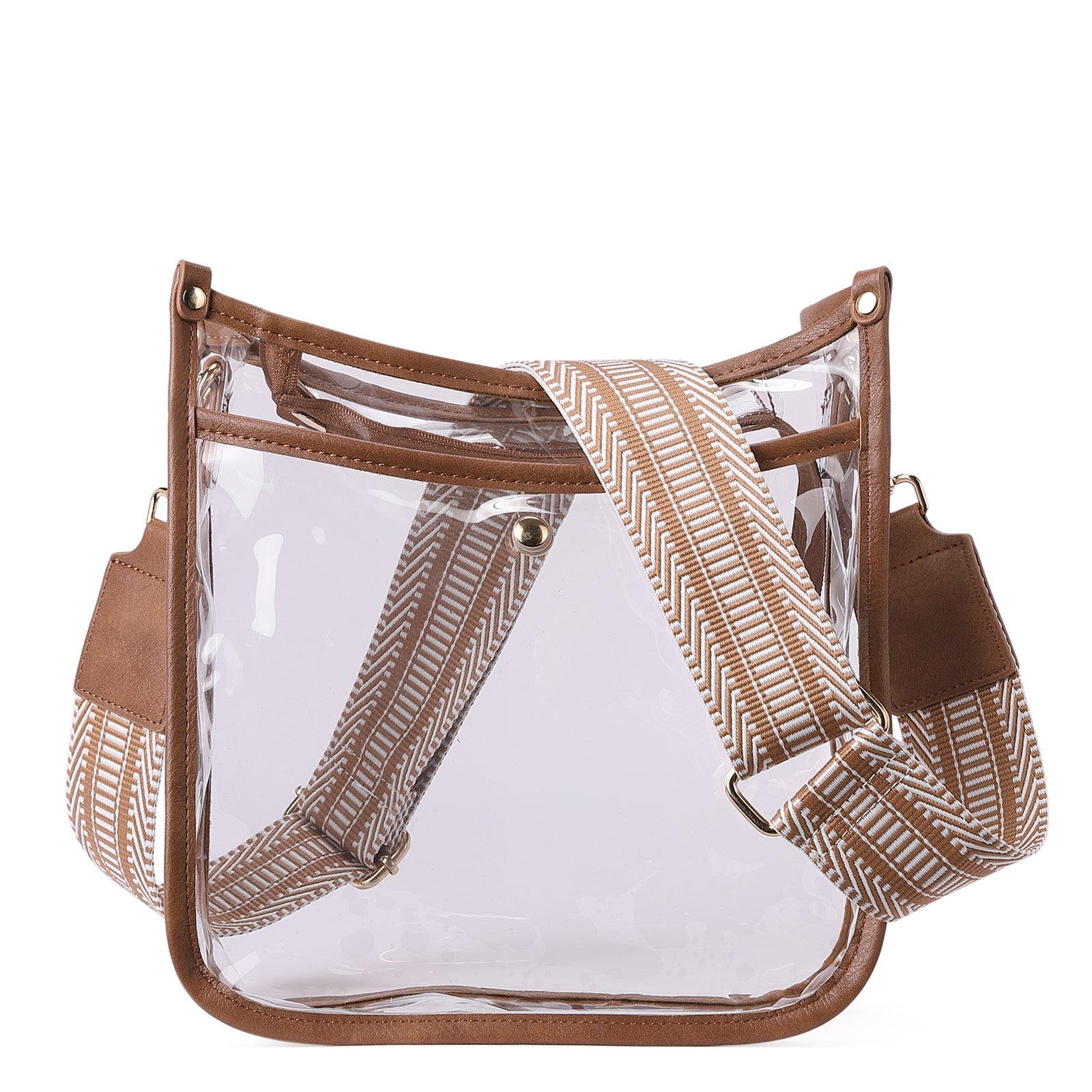 thumbnail image 2 of IMountek Women's Clear PVC Tote & Crossbody Bag - Transparent Stadium Purse With Adjustable Strap 2 of 6