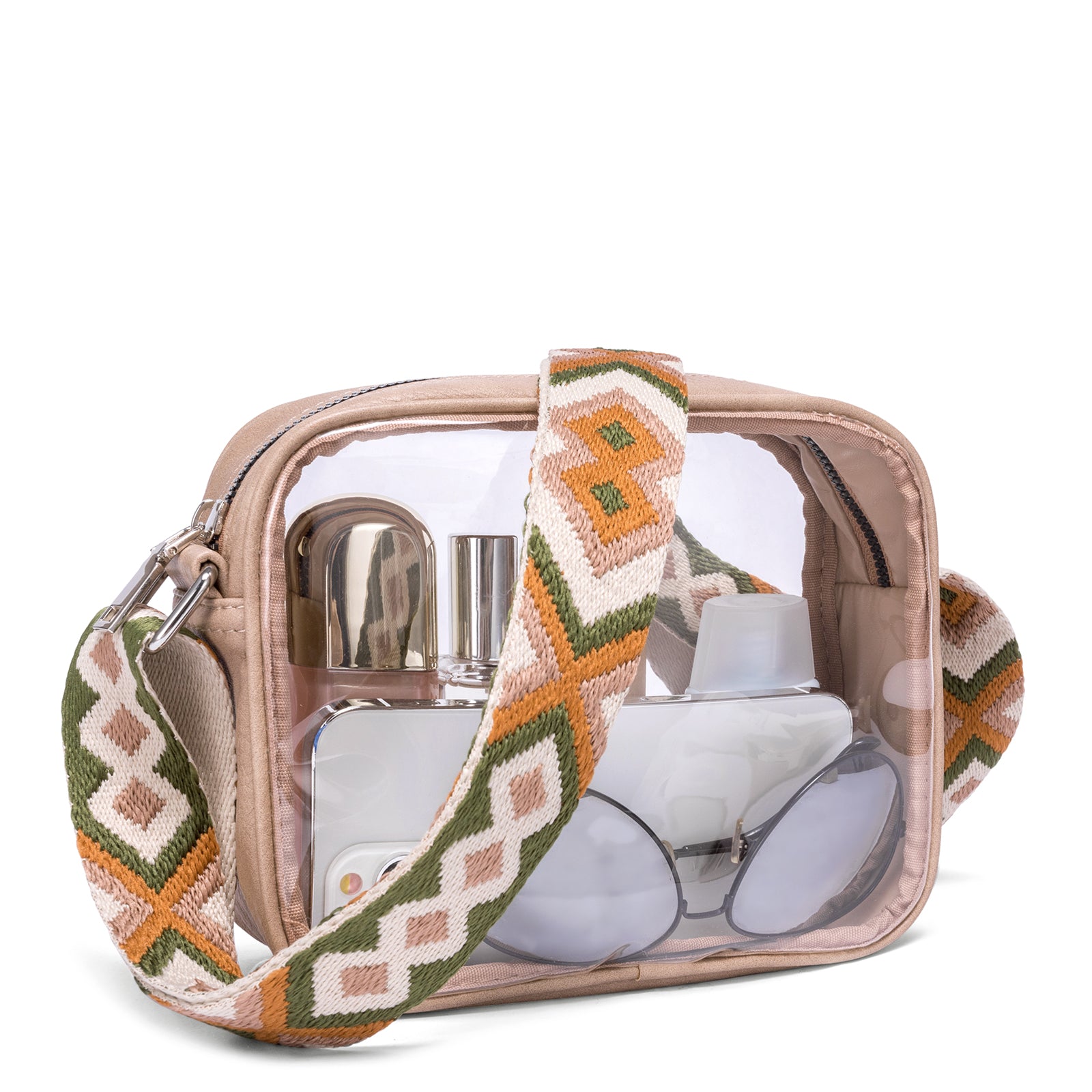 CLUCI Trendy Clear Crossbody Bags for Women