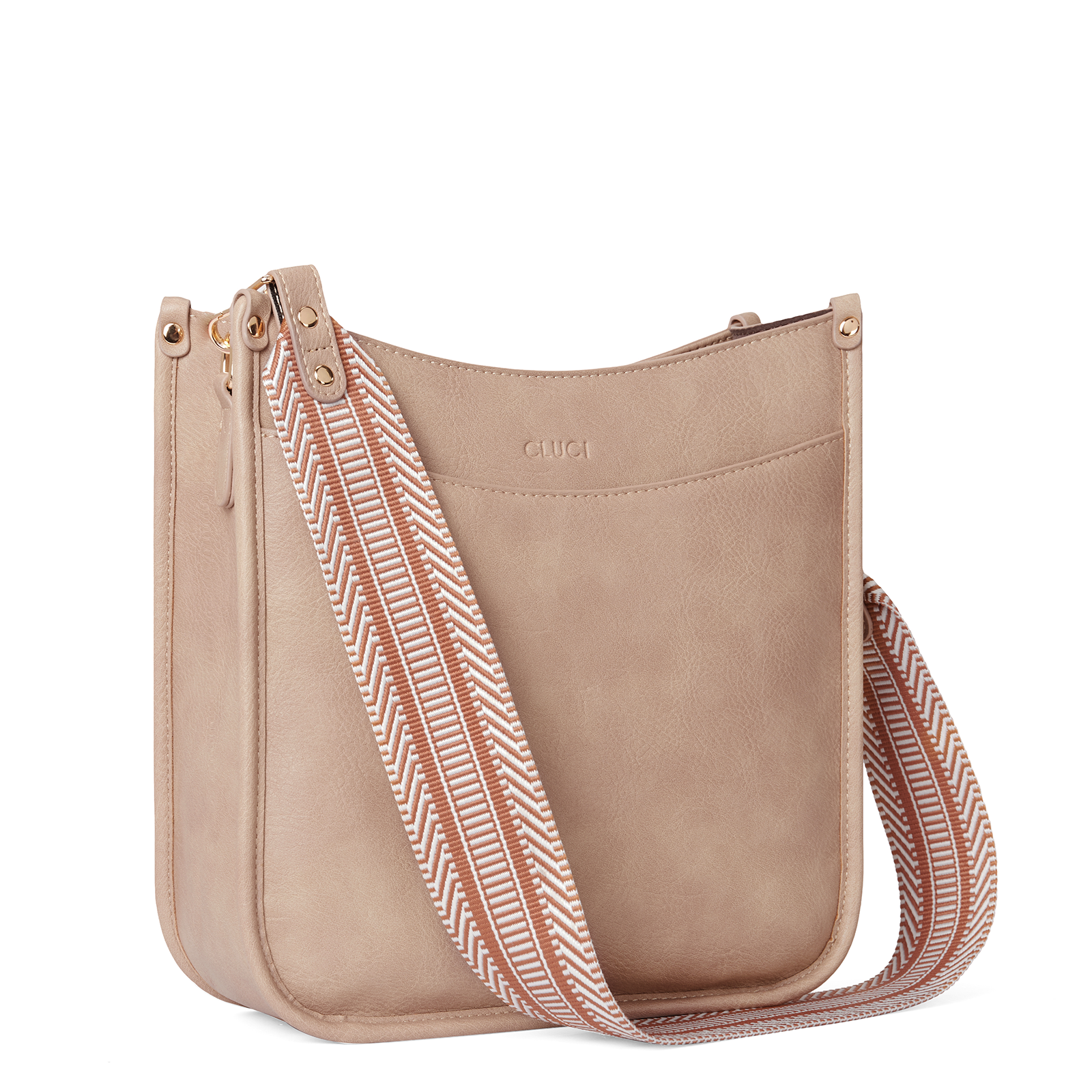 Trendy Medium Crossbody Bags with Two Straps