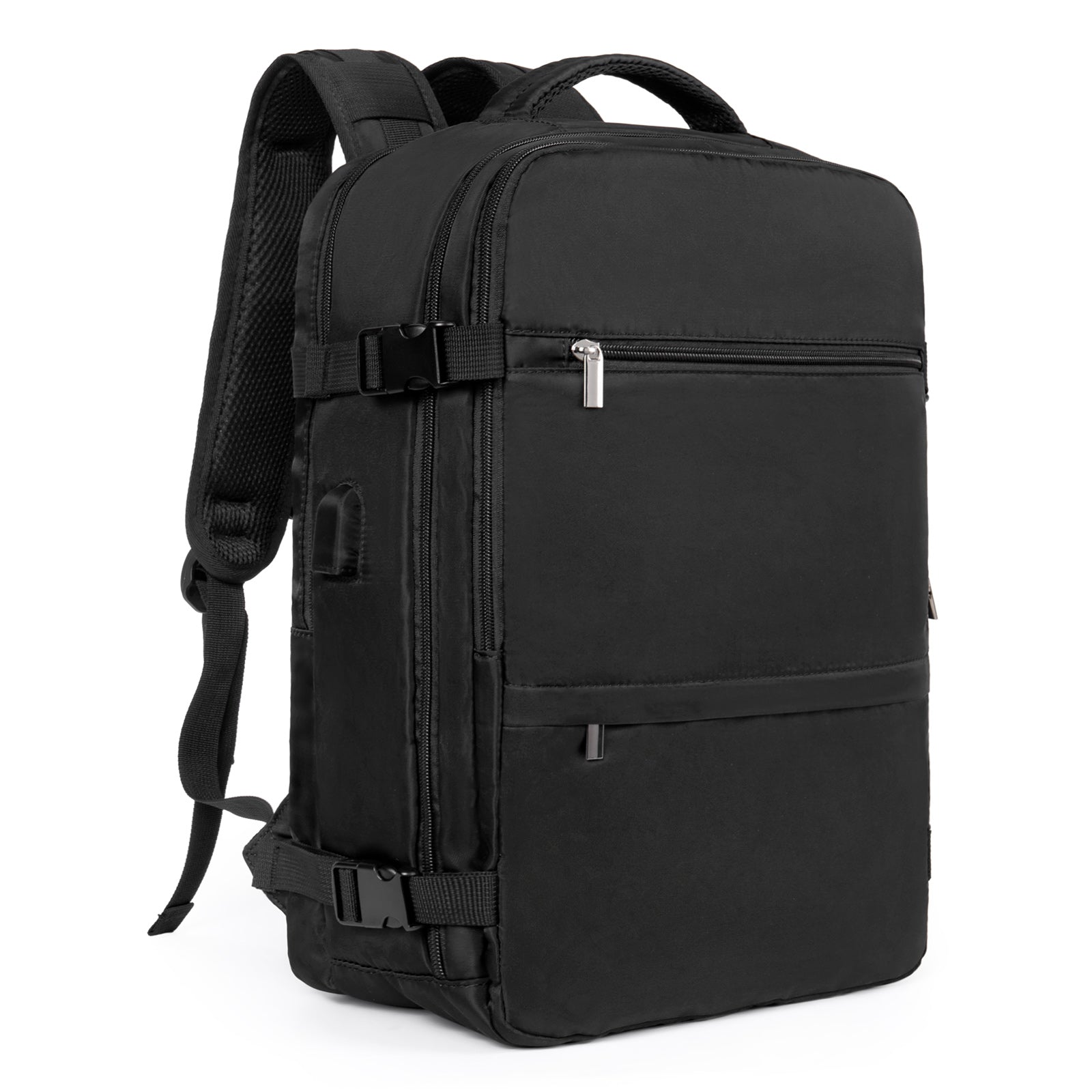 CLUCI Travel Backpack 15.6 Inch College Laptop Backpack with USB Charging Port,Carry on Backpack for Airplanes