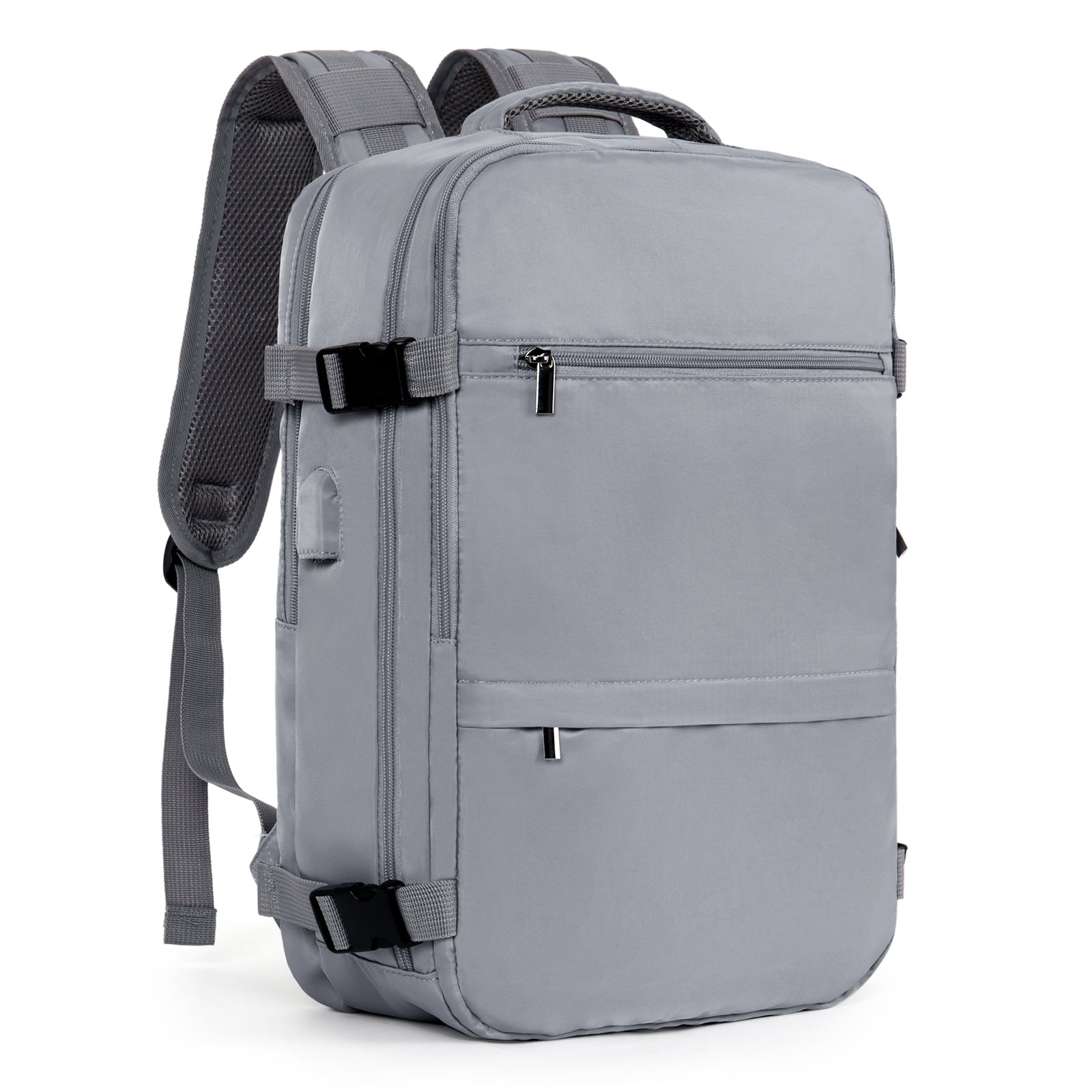 CLUCI Travel Backpack 15.6 Inch College Laptop Backpack with USB Charging Port,Carry on Backpack for Airplanes