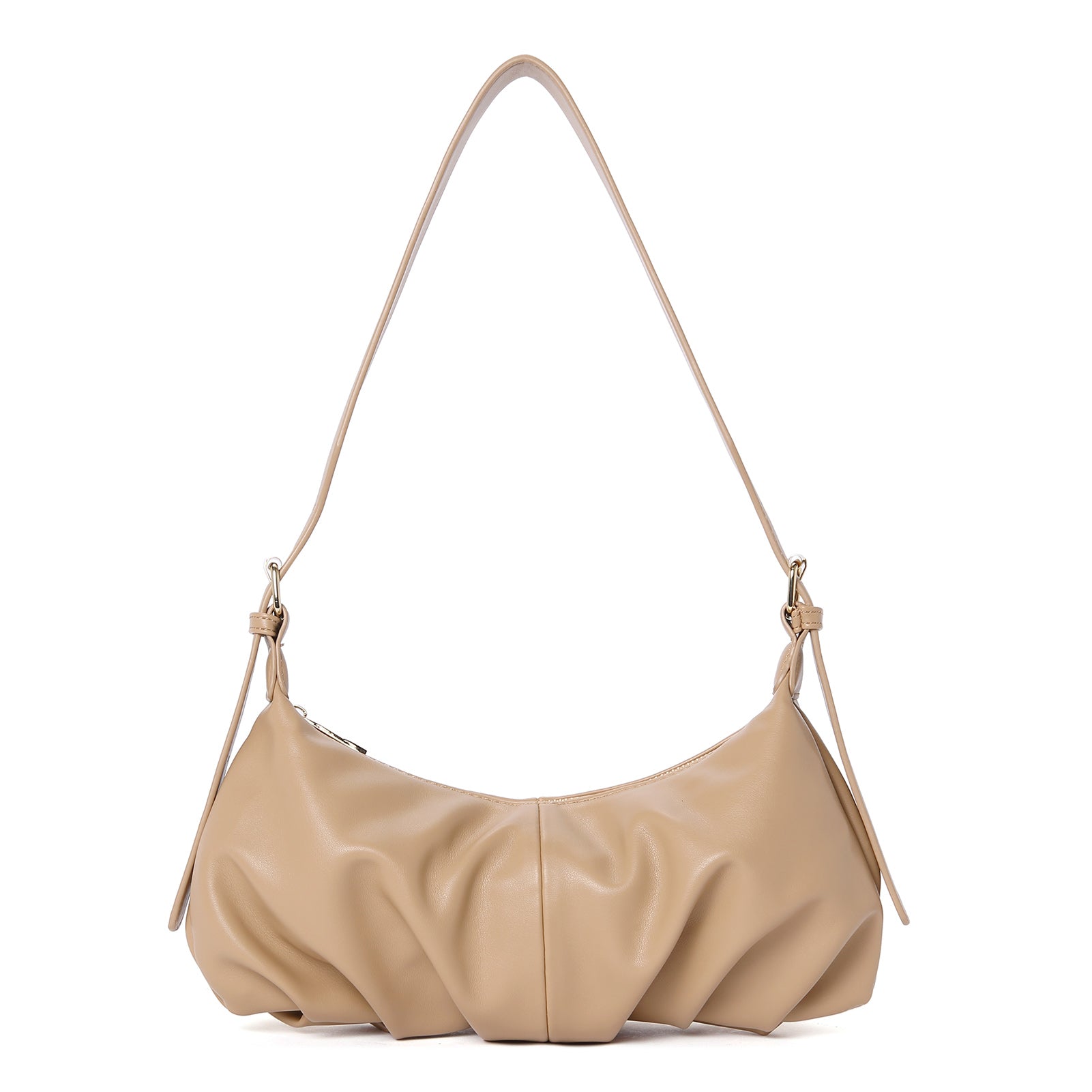 CLUCI Small Hobo Bags for Women Dumpling Shoulder Bag Soft Leather Lad