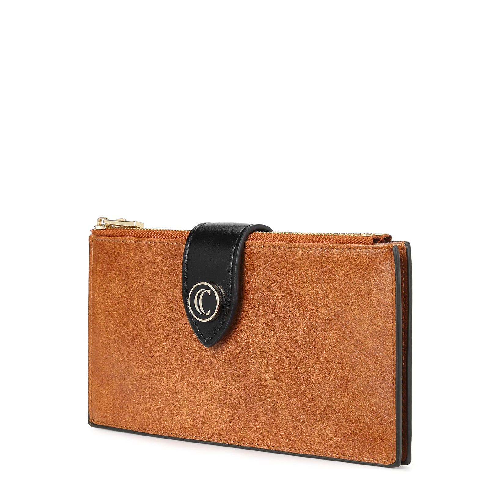 Echo Slim Women's Bifold Leather Wallet With ID Window