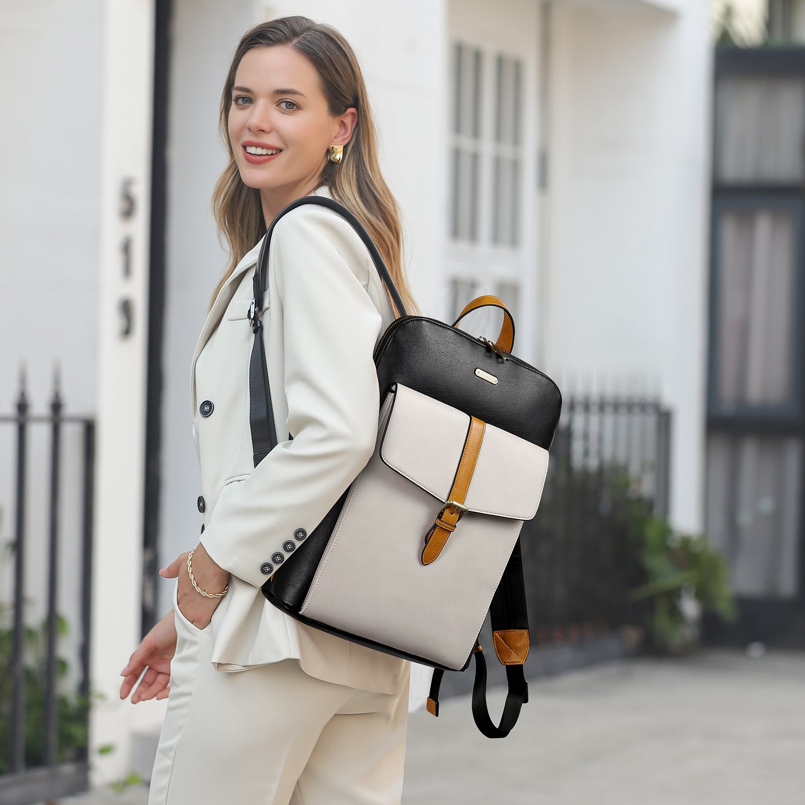 Chic work backpack online