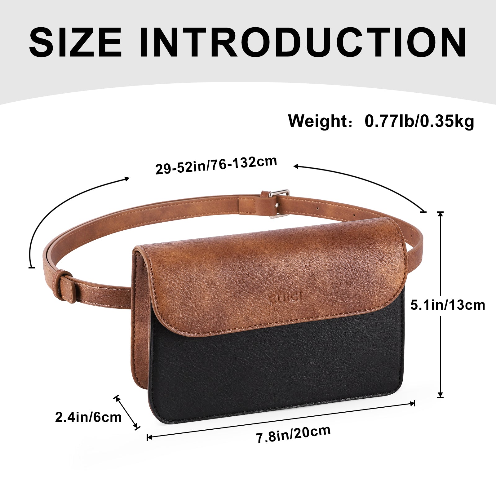 Waist belt outlet side bag