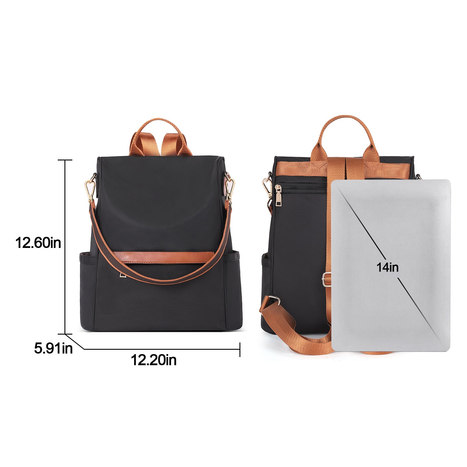 Designer anti theft bags best sale