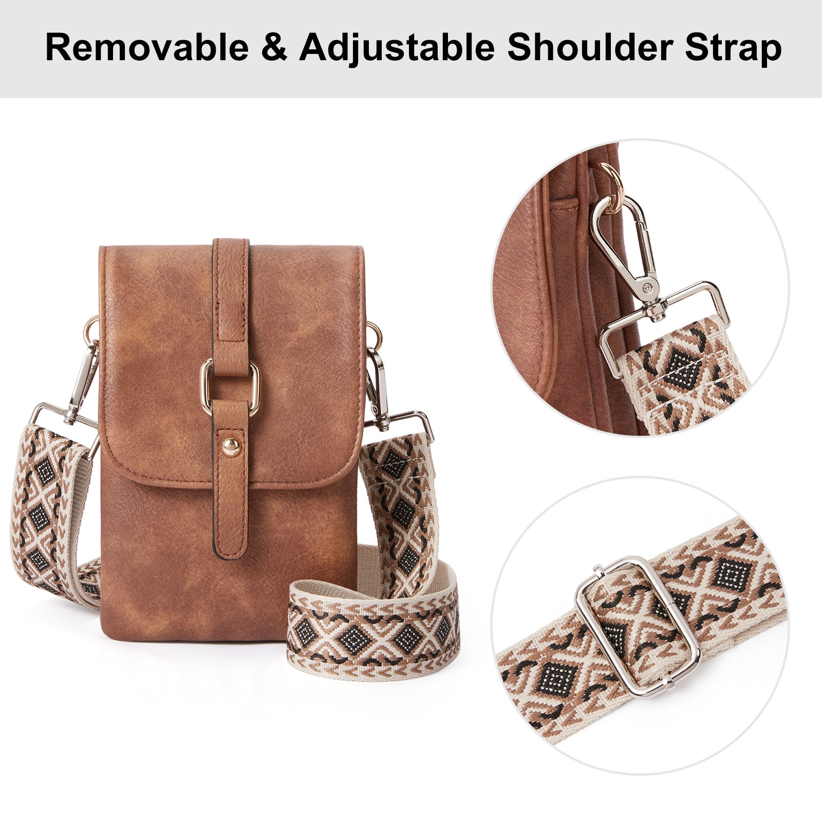 CLUCI Adjustable Wide Strap