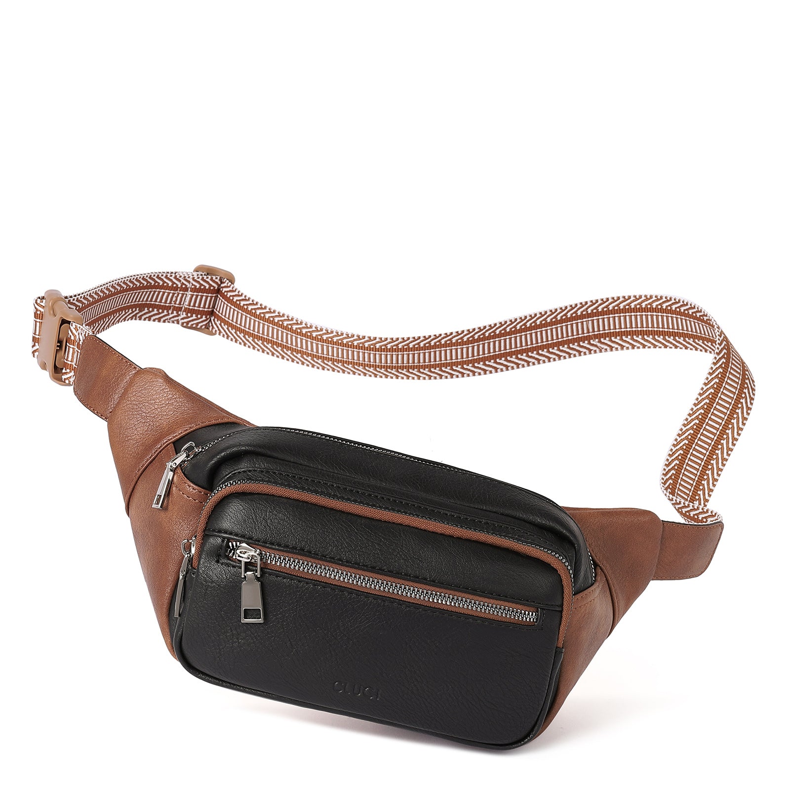 CLUCI Trendy Fanny Belt Sling Bag Crossbody Purse for Travel, Outdoors