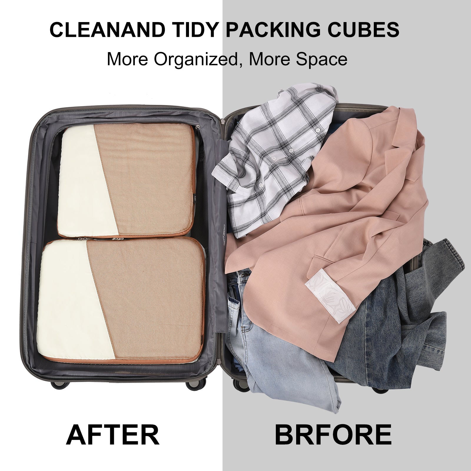 CLUCI Ultralight Packing Cubes 7 Set