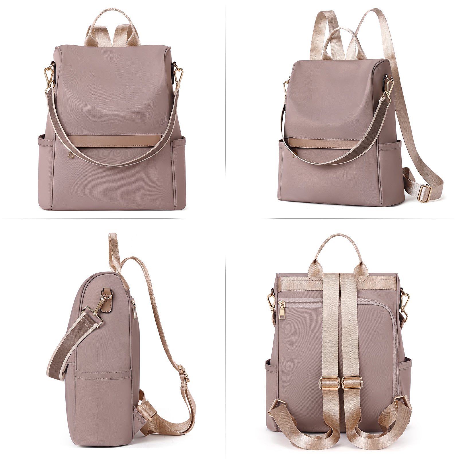 CLUCI Womens Backpack Purse Anti-theft Fashion Designer Travel Bag Ladies Shoulder Bags