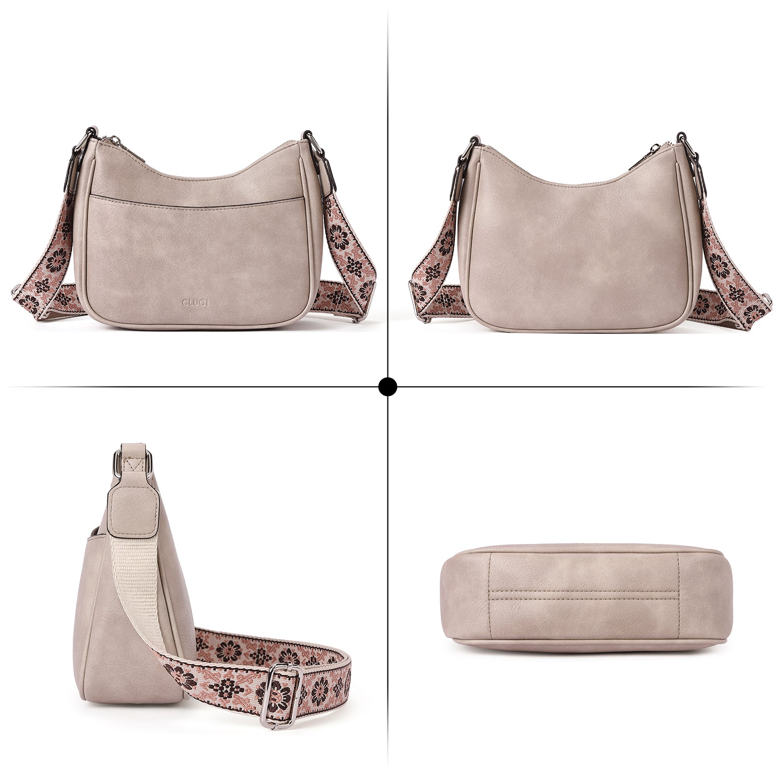 Trendy Crossbody Purses for Women with Adjustable Strap