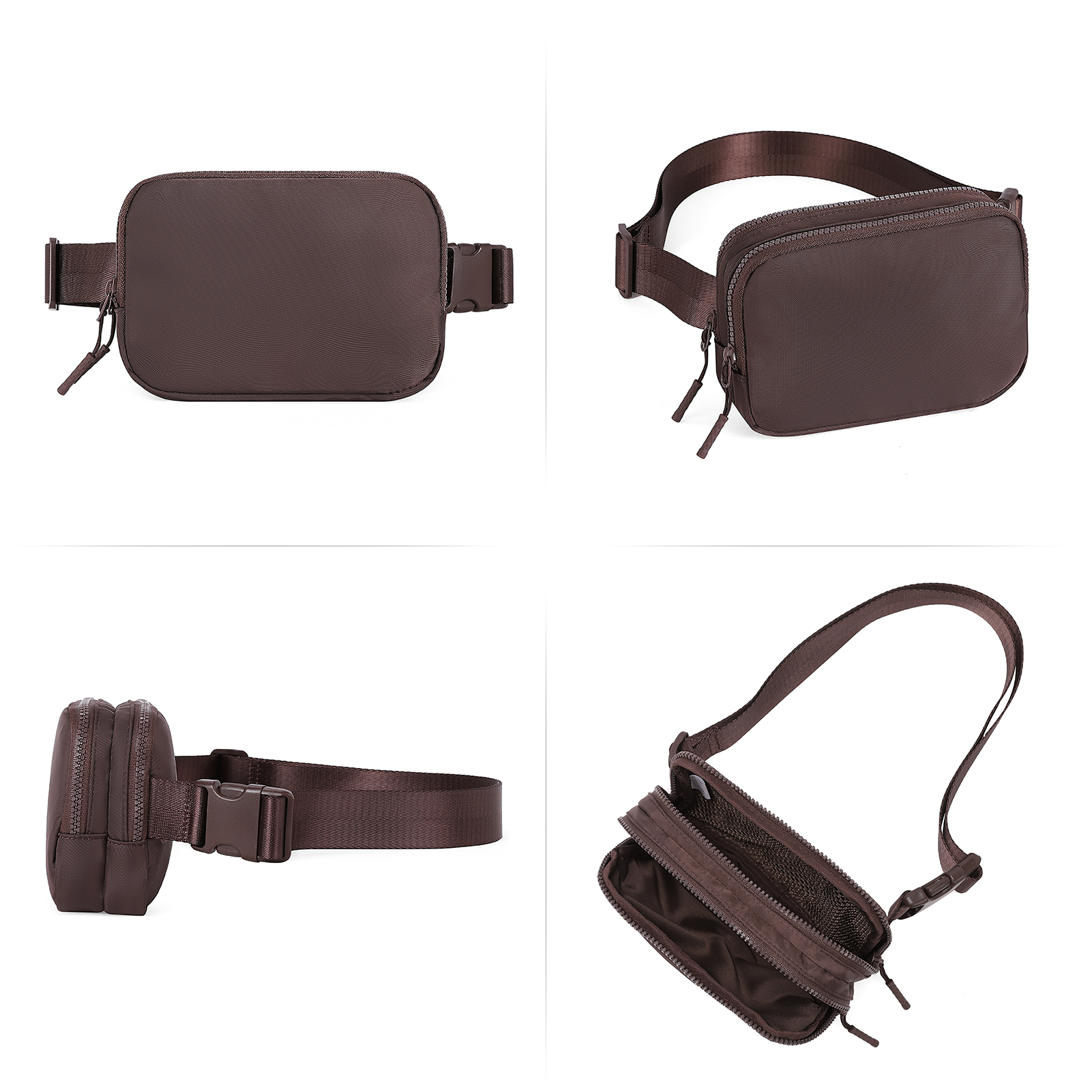 CLUCI Small Trendy Crossbody Belt Bag Women's Fanny Pack