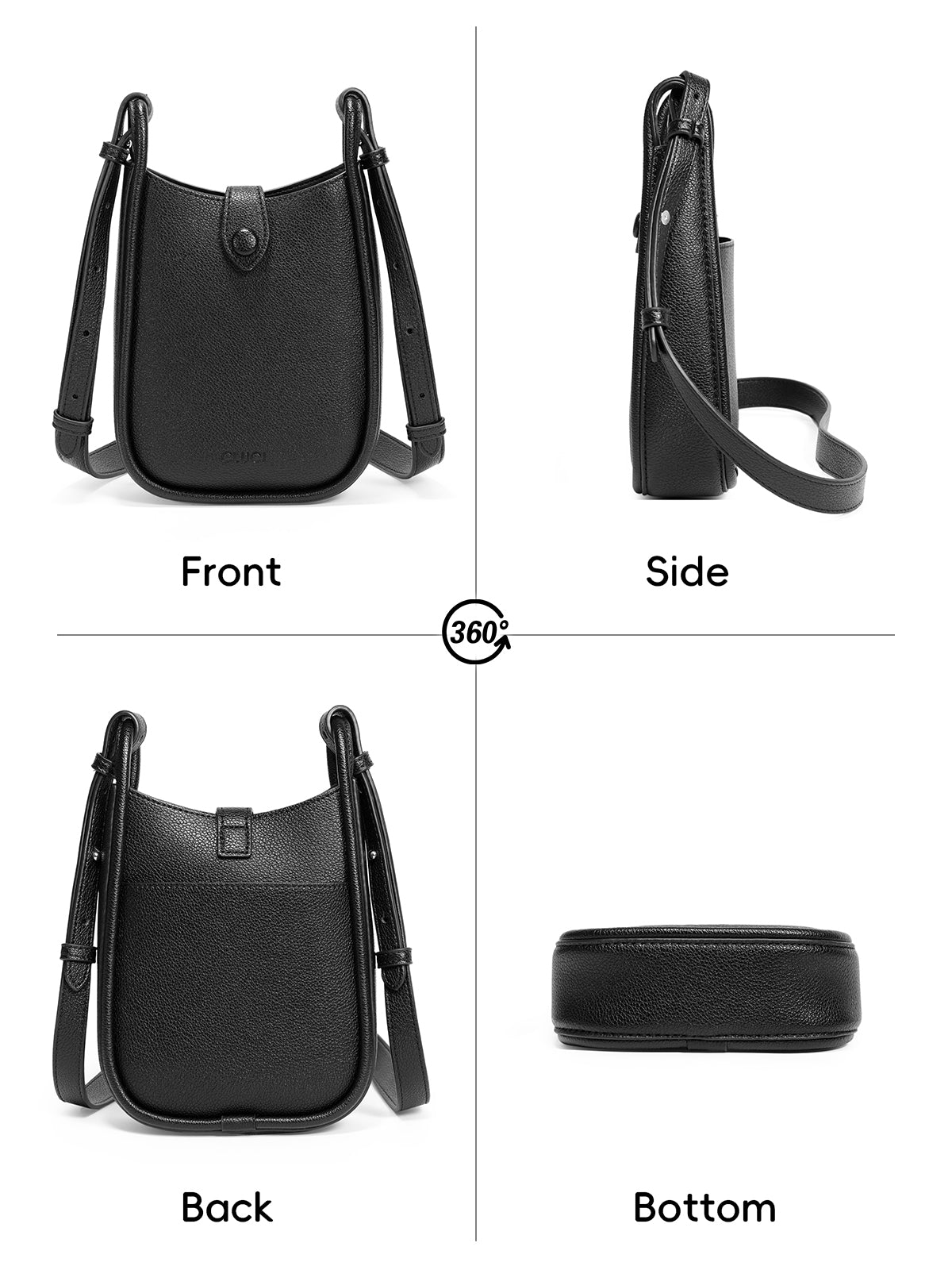 Small Crossbody Bag for Women with Adjustable Strap | Cell