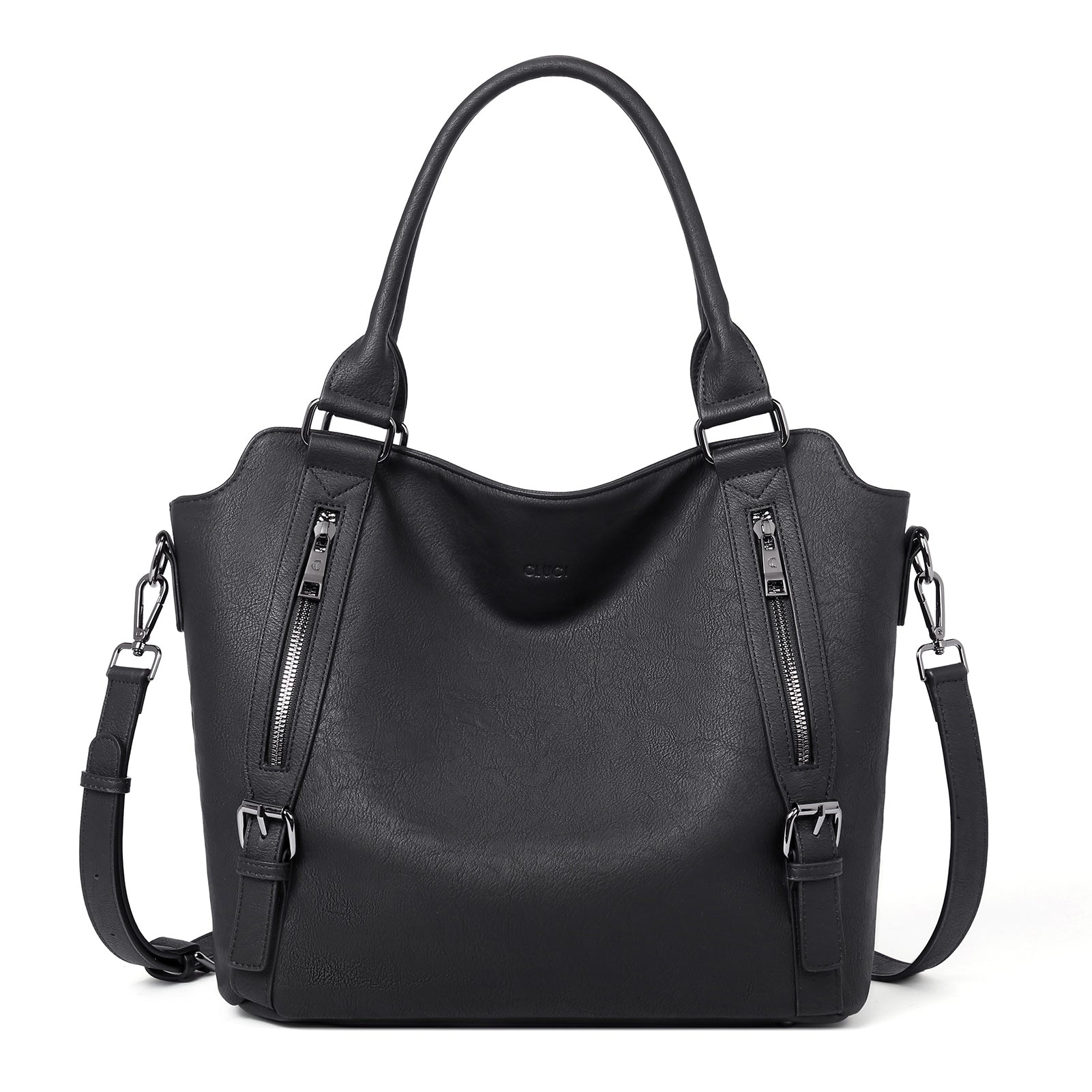 Pudcoco Women Shoulder Bag Large Capacity Handbag PU Leather Plaid Zipper  Closure Crossbody Bag - Walmart.com