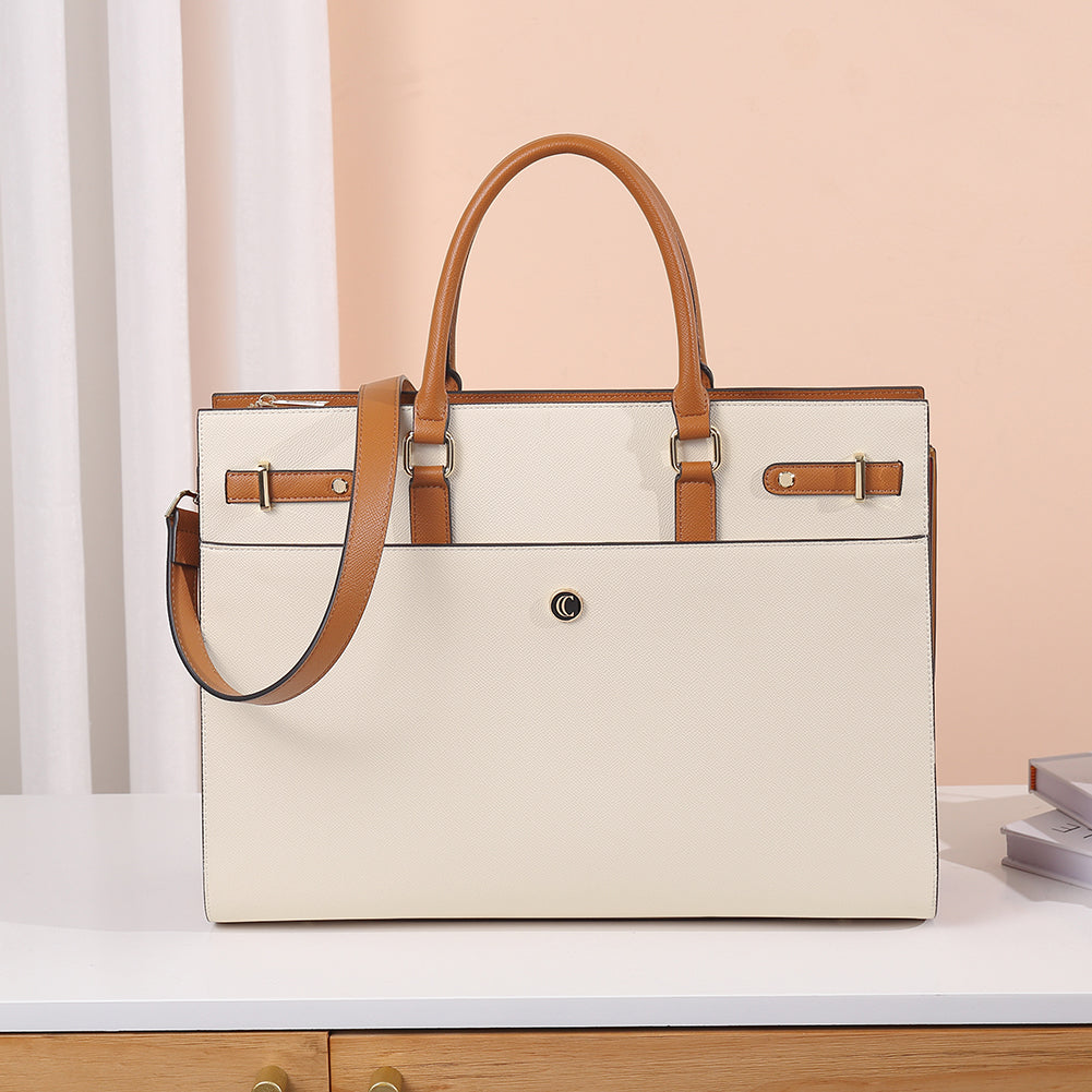 Ladies briefcase tote sale