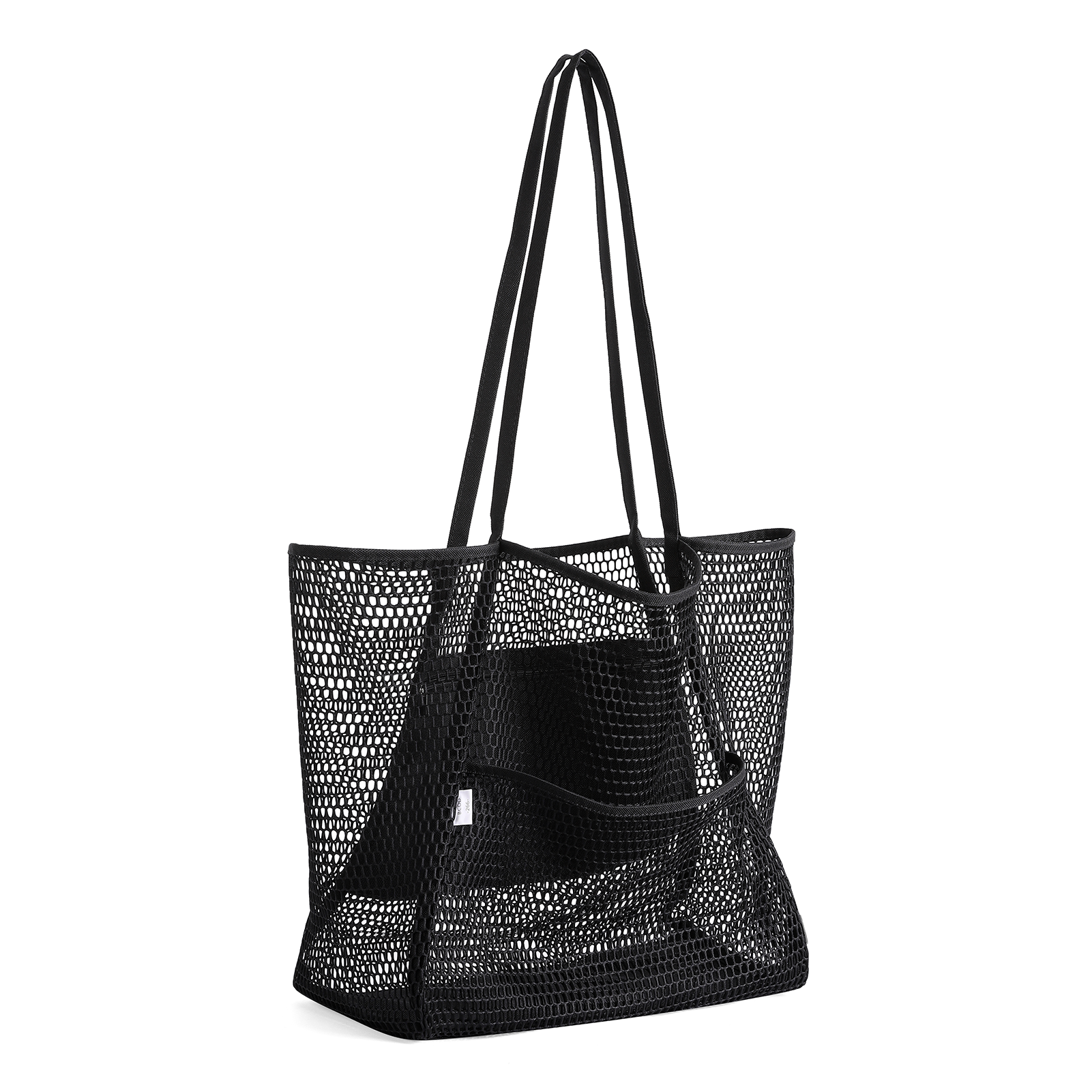 CLUCI Mesh Tote Bag Beach Tote Bag Essentials For Women Shoulder Handbags