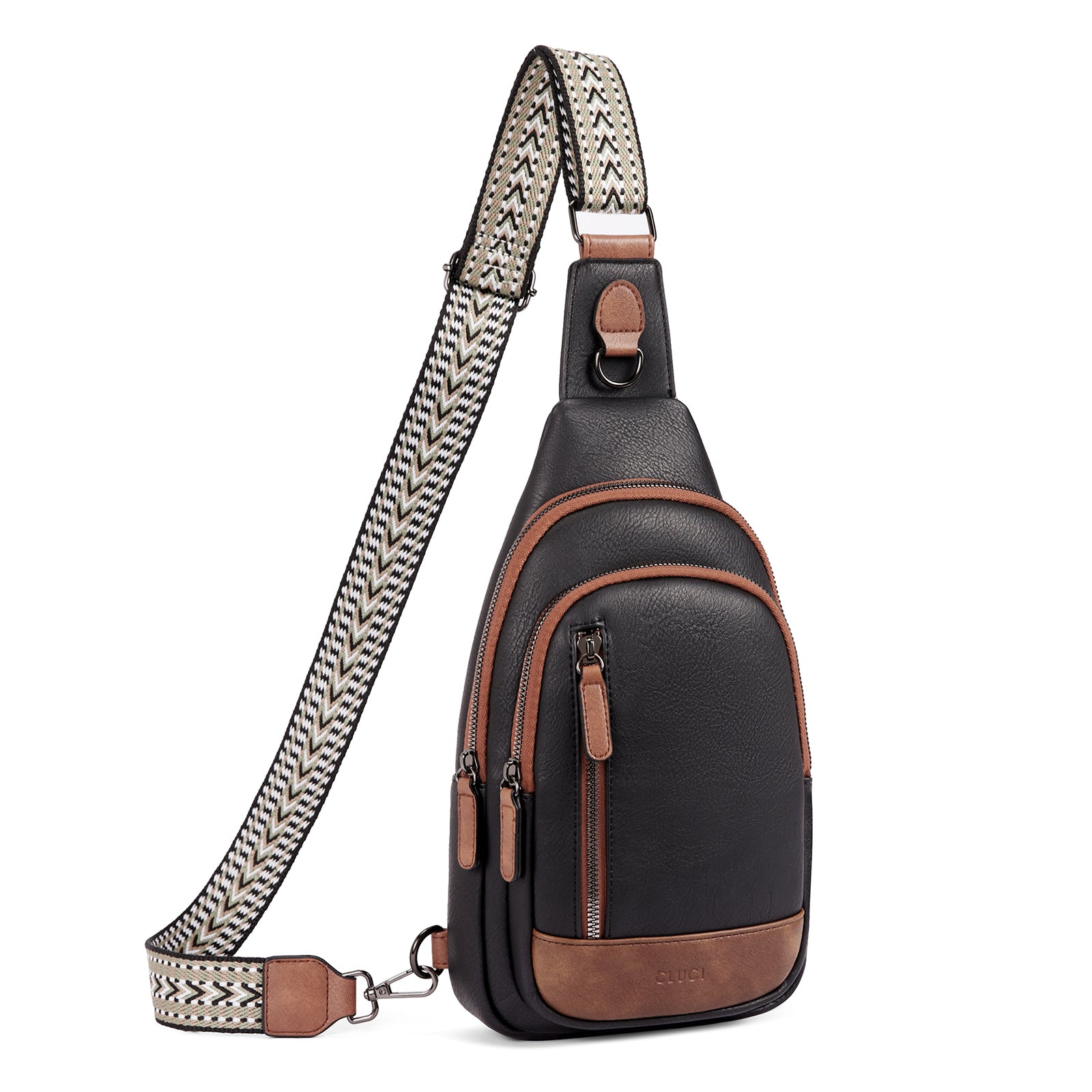 Sling Bag for Women PU Leather Sling Bag Small Crossbody Sling Backpack  Multipurpose Chest Bag for Women Cycling Hiking
