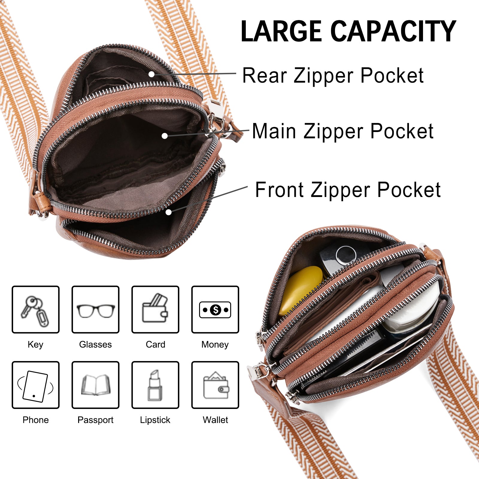 Amazon.com: Juoxeepy Shoulder Bag for Women Small Purse with Adjustable  Strap Flap Shoulder Handbag Satchel Purse Crossbody Bag : Clothing, Shoes &  Jewelry