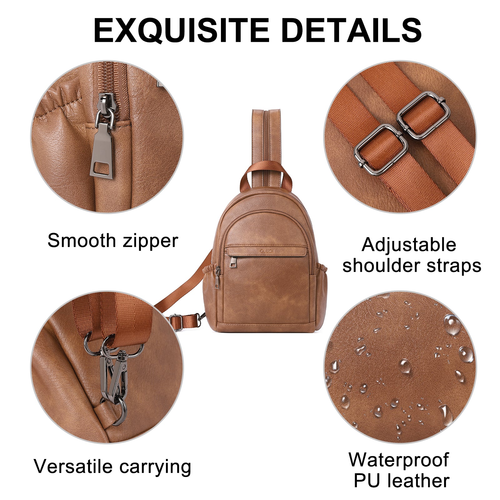 women's crossbody backpack
