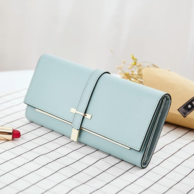Mile Lightweight Designer Tri-Fold Wallet For Iphone For Women
