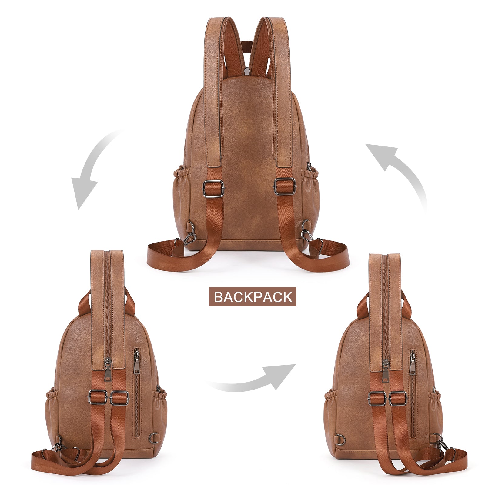 women's crossbody backpack