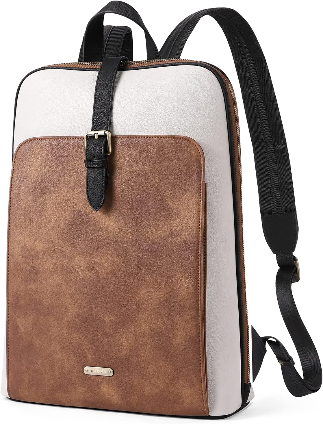 Cluci best sale leather backpack