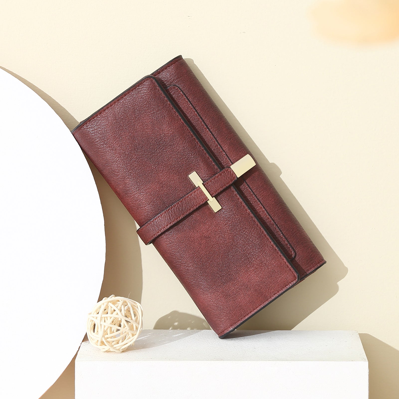 Leather Designer Wallet | Turquoise | Edward