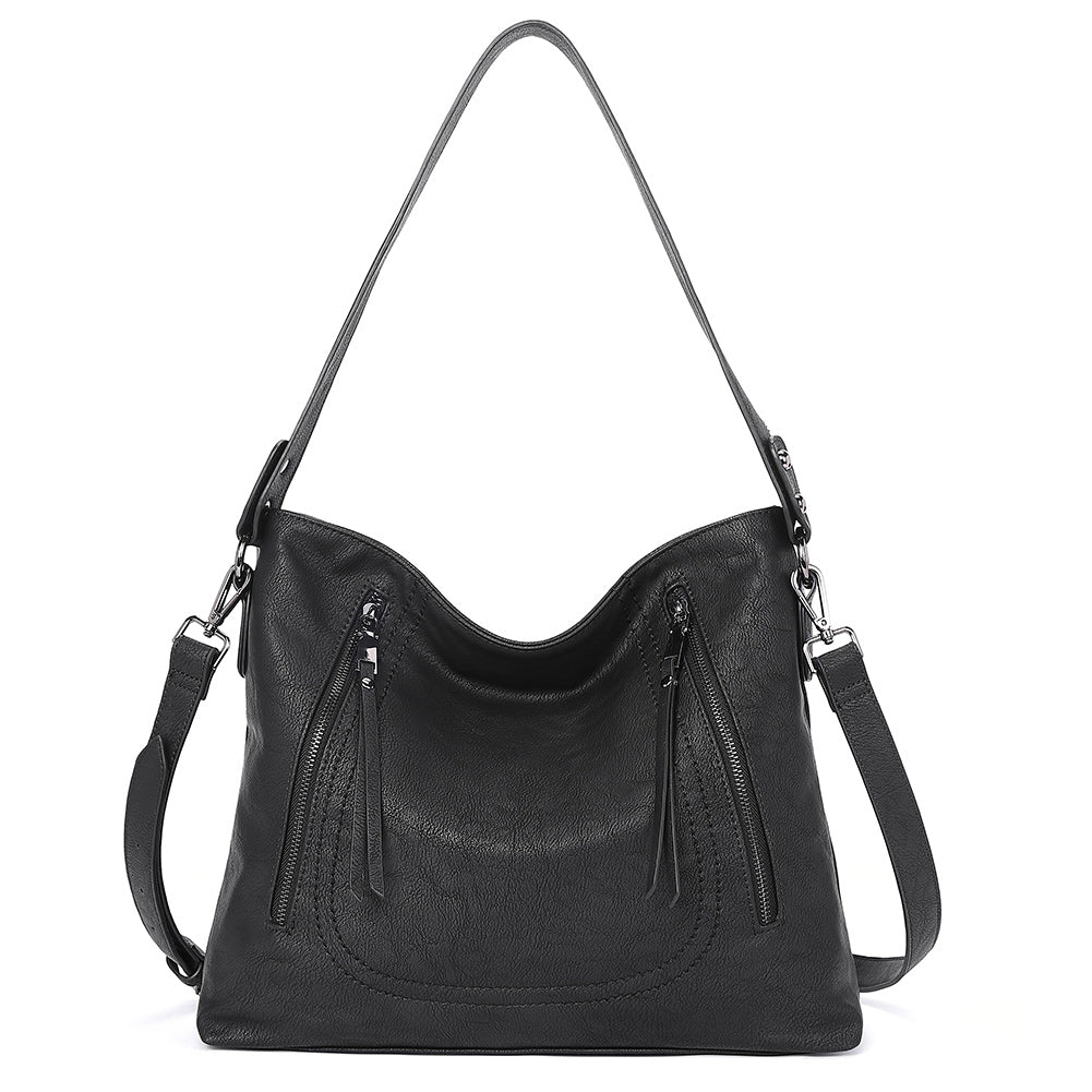 CLUCI Handbags for Women Leather Designer Hobo Tote Vintage Purses Ladies Crossbody Shoulder Bag