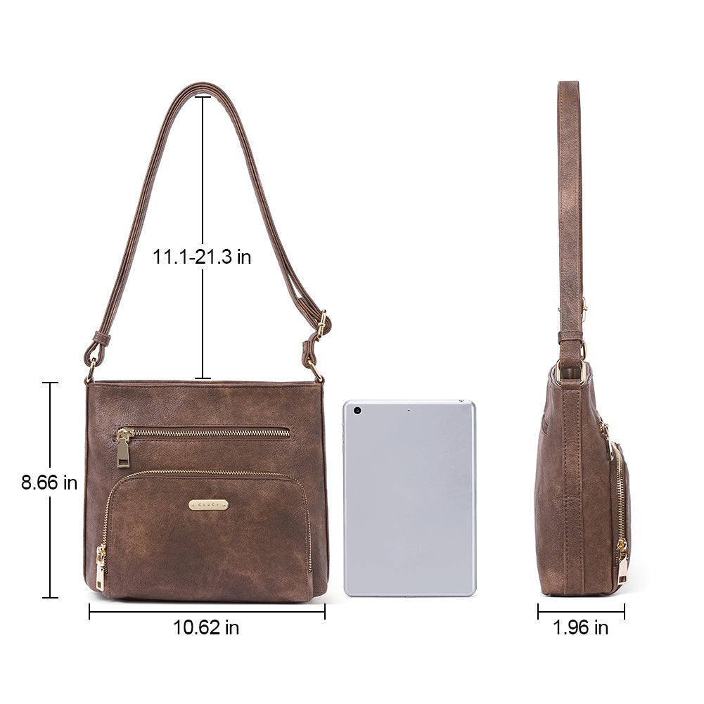 Amos Vintage Patchwork Crossbody Bag For Summer Travel