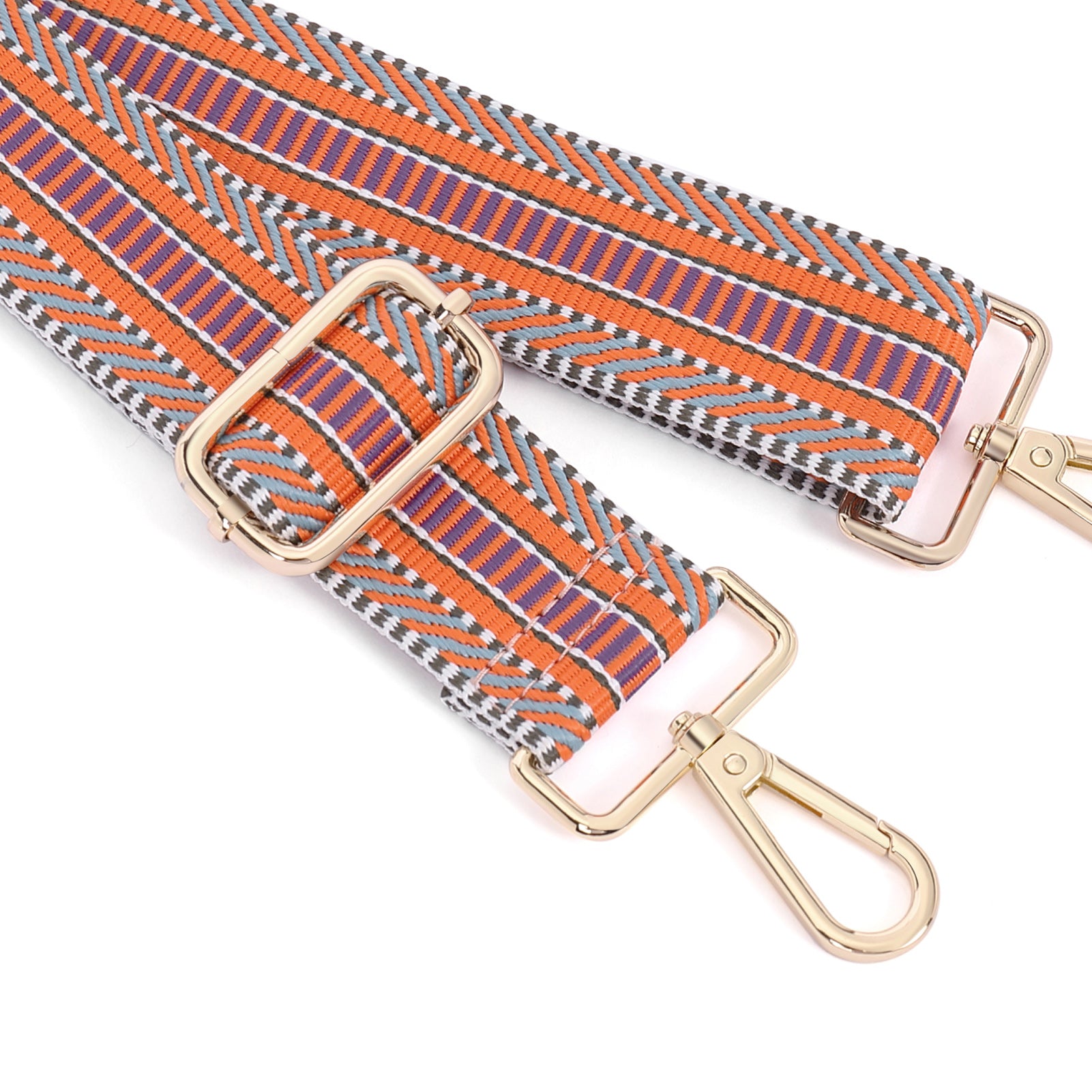 Wide Purse Straps Replacement Crossbody - Colorful Belt with Buckle Strap  Adjustable Strap with Buckle Metal Strap Hooks Purse Bag - Cross Body Strap