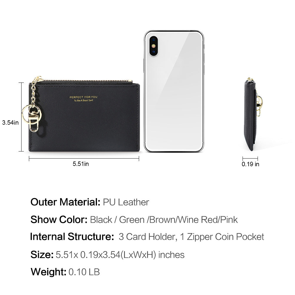 ❒OW LV and GC Single Zipper Small Wallet Coinpurse