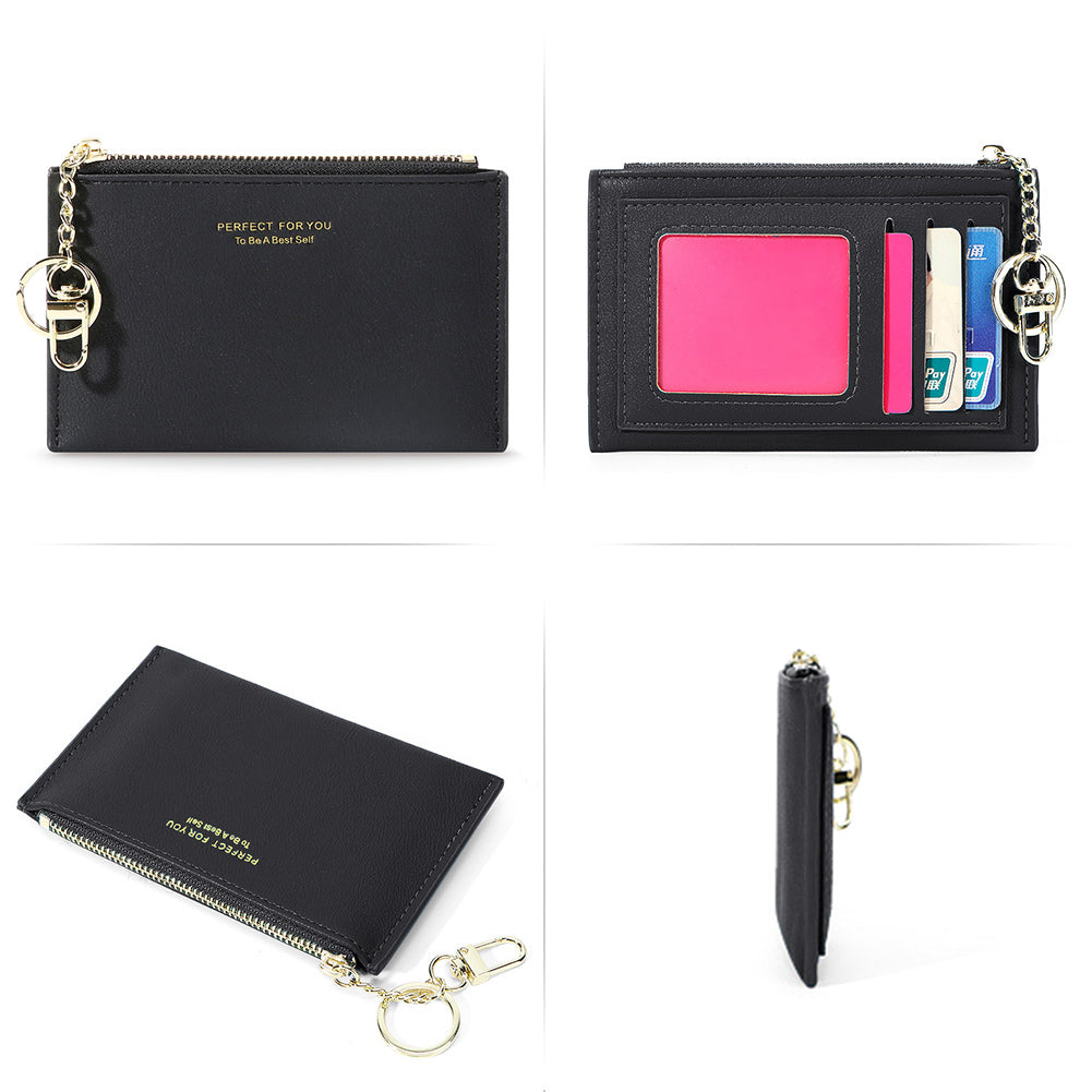 Woman BLACK Kate Credit Card Holder in Leather