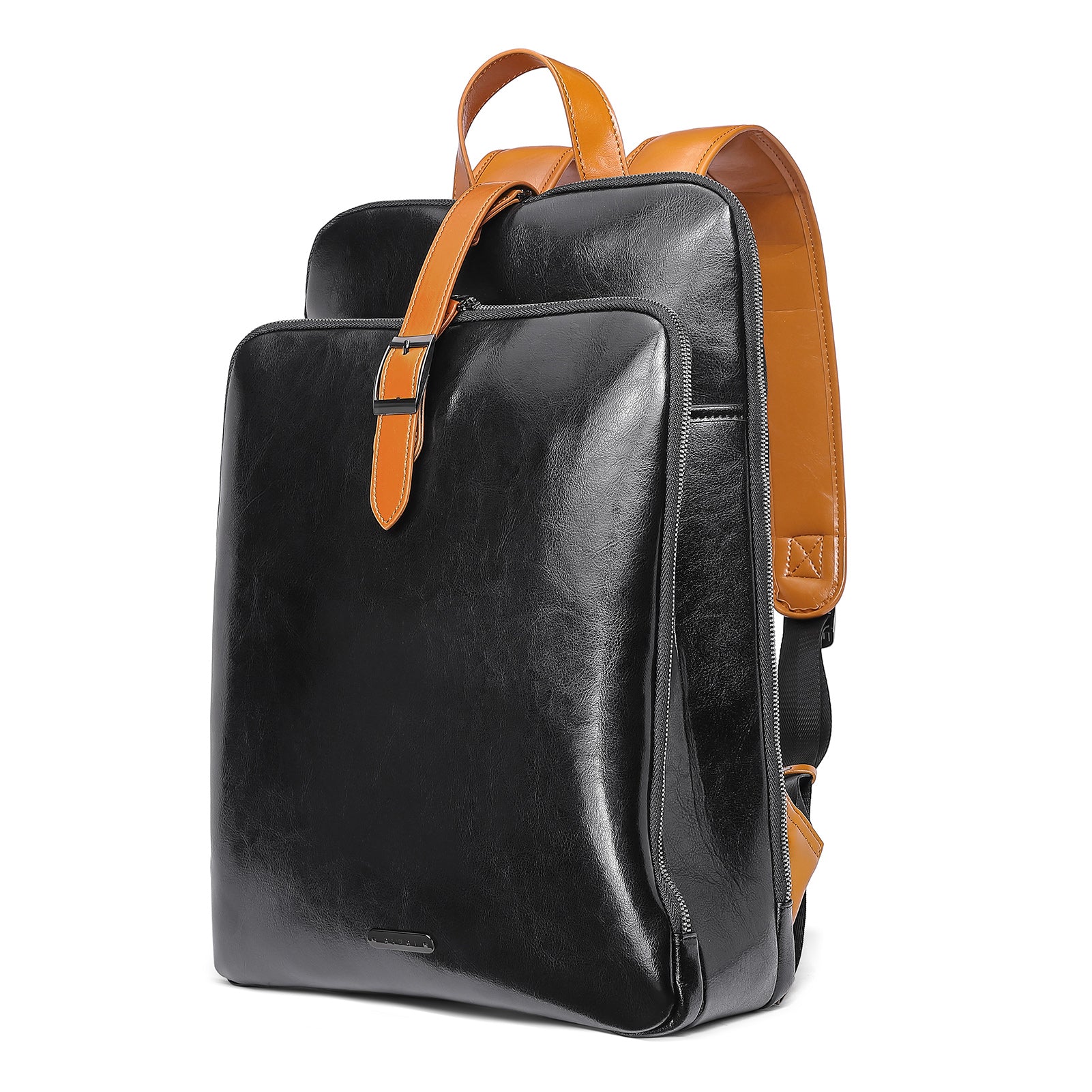  FADEON Leather Laptop Backpack Purse for Women Laptop