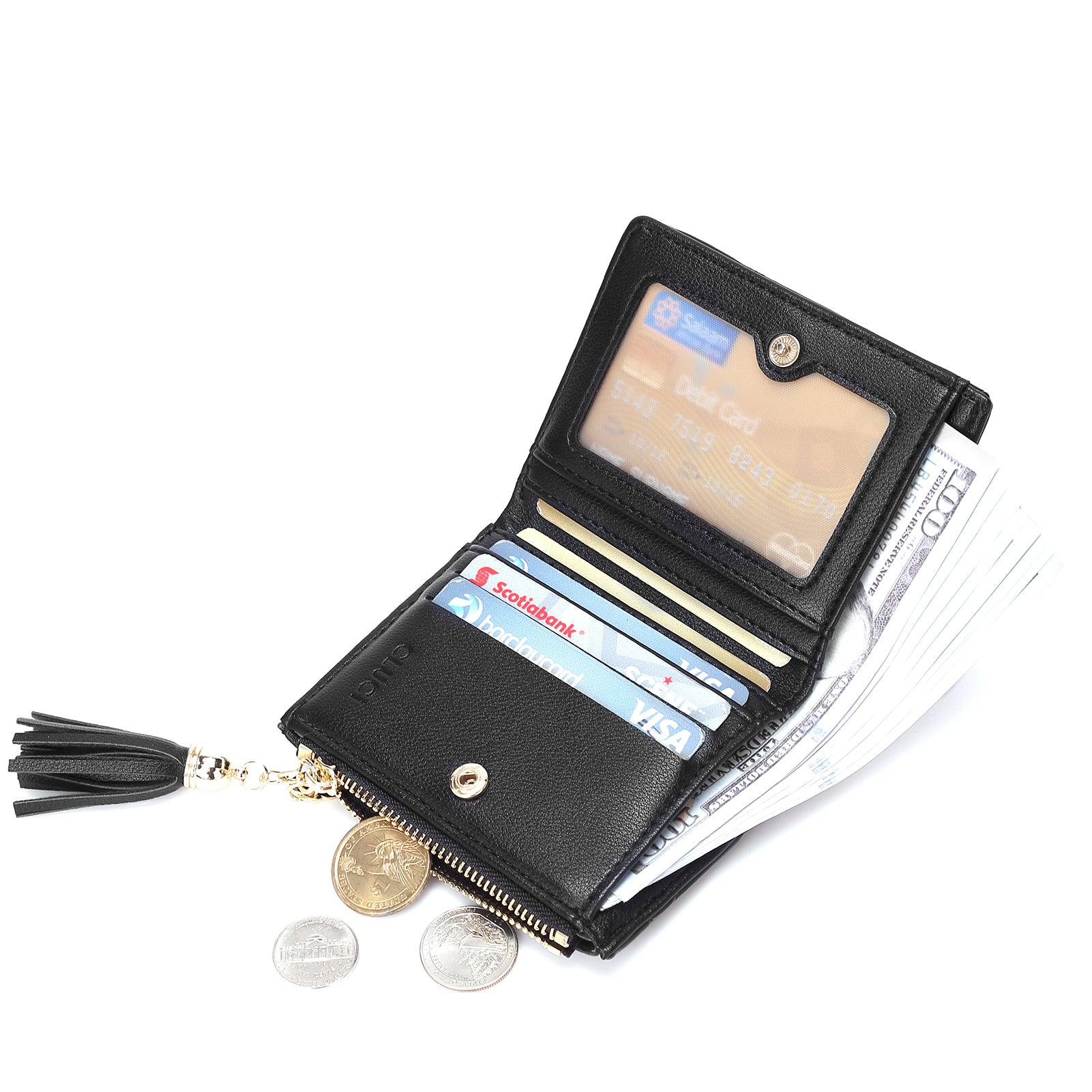 Women Wallet Simple Retro Rivets Short Wallet Coin Purse Card Holders  Handbag for Girls Purse Small Wallet Ladies Bolsa Feminina price in UAE |  Amazon UAE | kanbkam