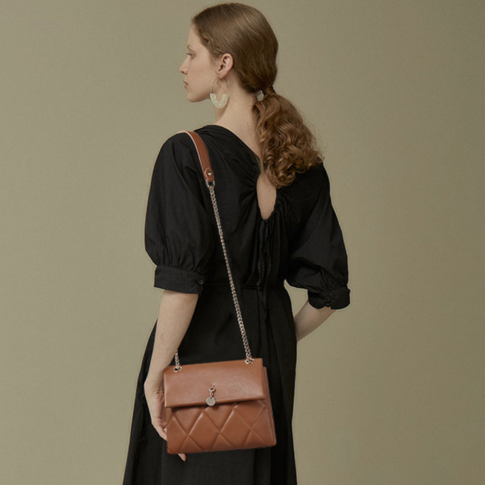 Ciana Genuine Leather Cross Body Bags Purse for Women, Purses Women's Shoulder Sling Handbags Soft Purse