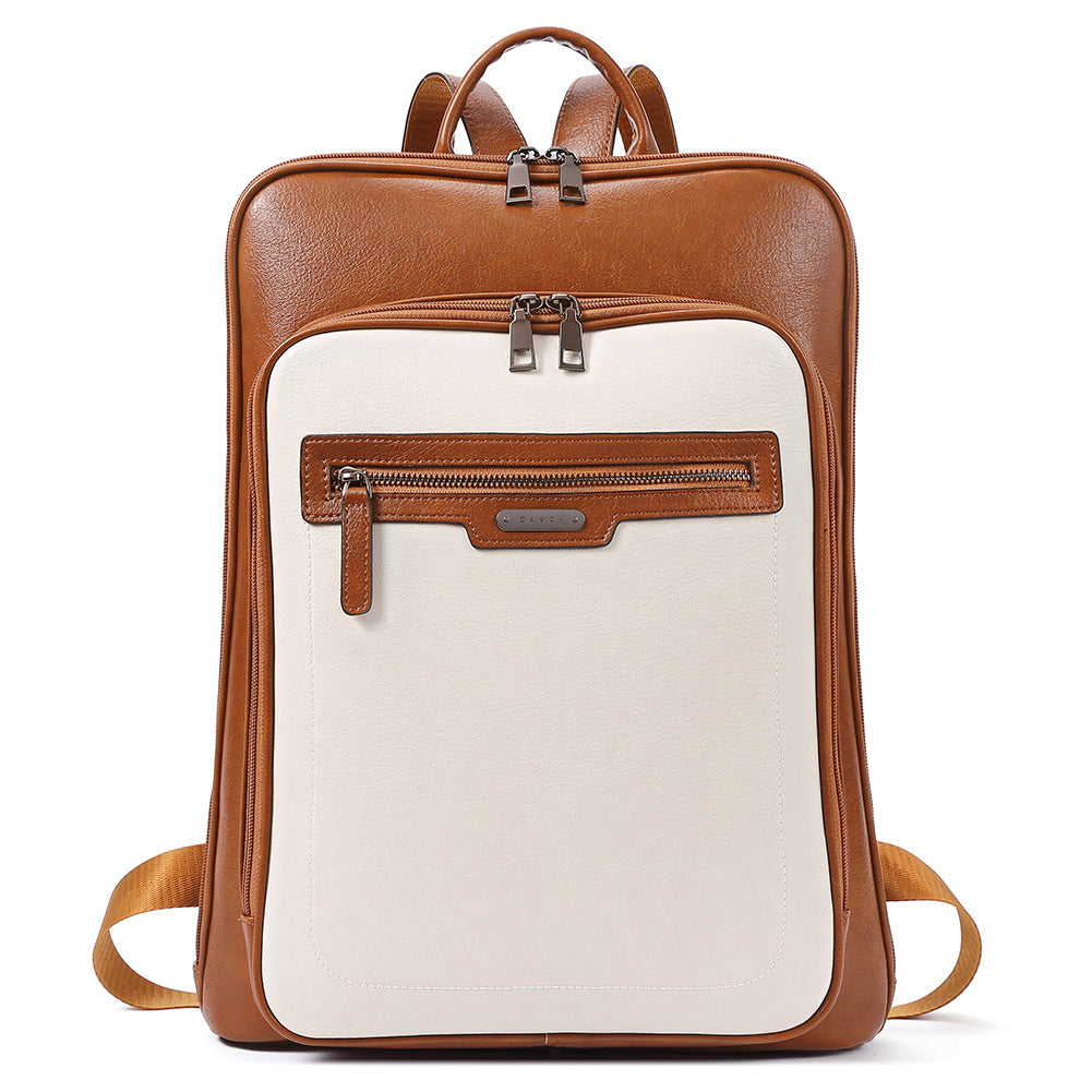 Koch Leather Laptop Backpack For Women With 15.6" Laptop Compartment