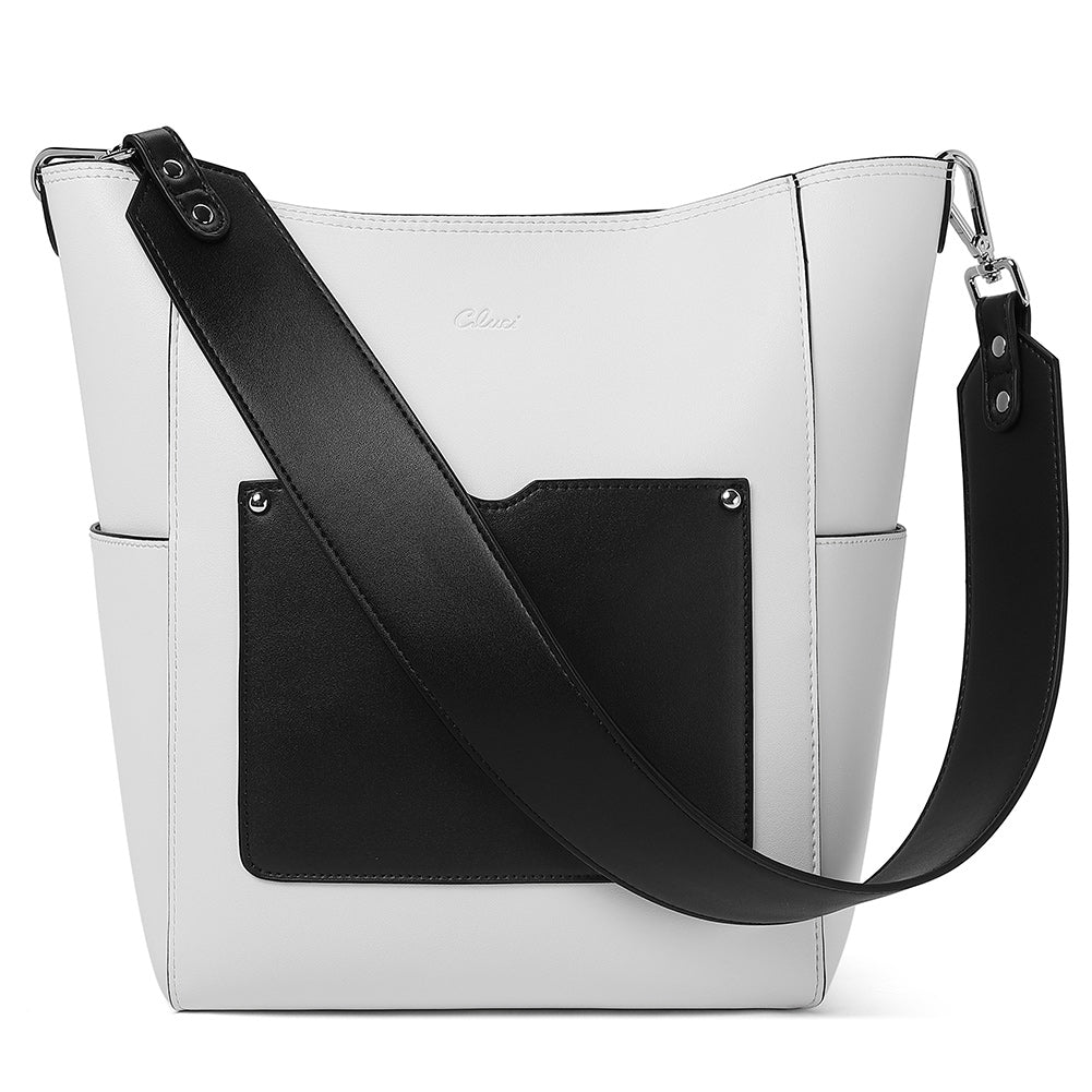 Shoulder Leather Bag. Bucket Bag for Women. Crossbody Bag. 