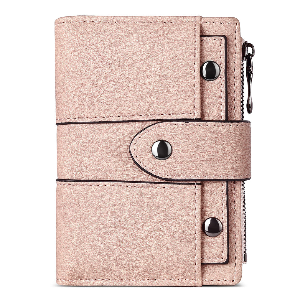 Cathy Women's Small Wallet With Coin Pocket For Daily Use