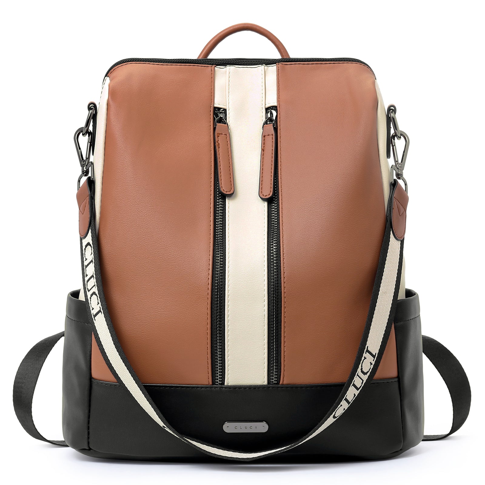 DAVIDNILE Women's Fashion Backpack Purses Multipurpose Design Handbags and Shoulder Bag PU Leather Travel Bag