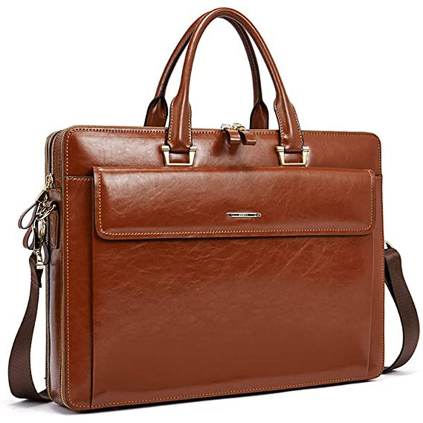 Womens leather briefcase bag sale