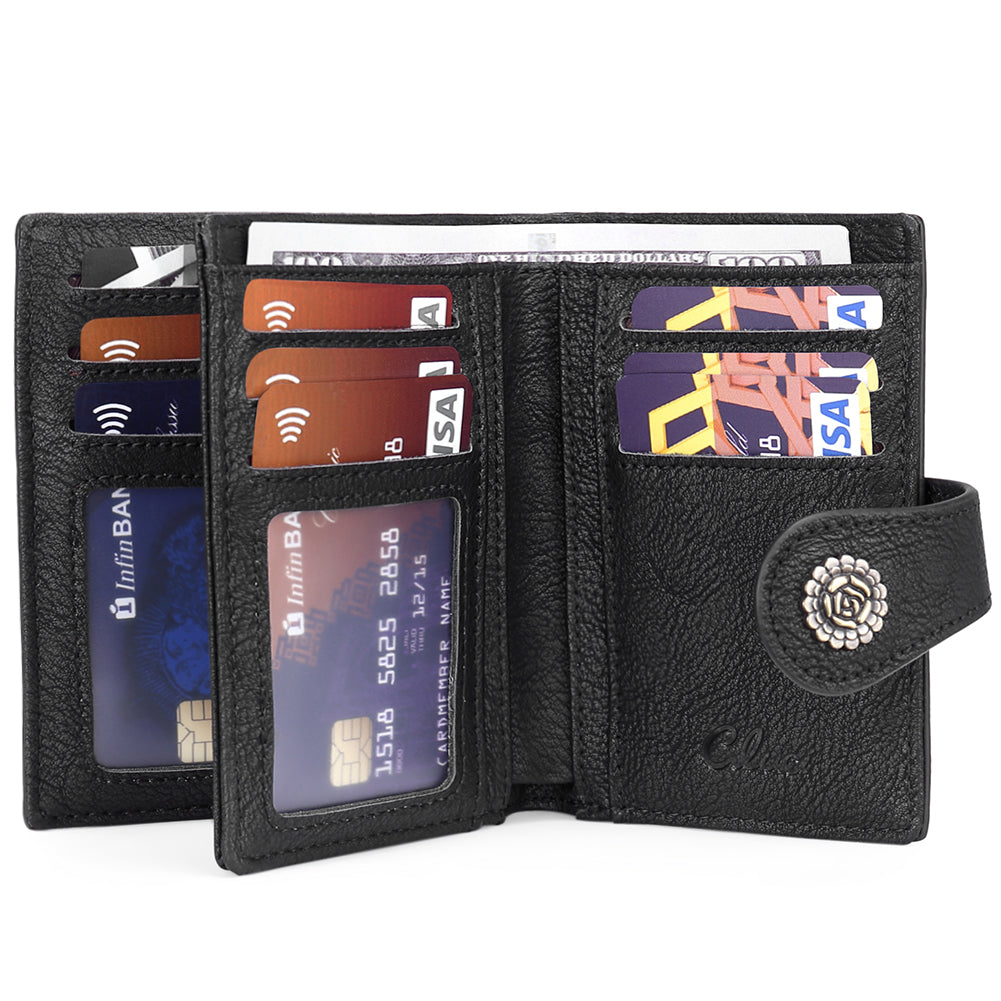 Cathy Multi Card Wallet Women's With Removable Card Holder