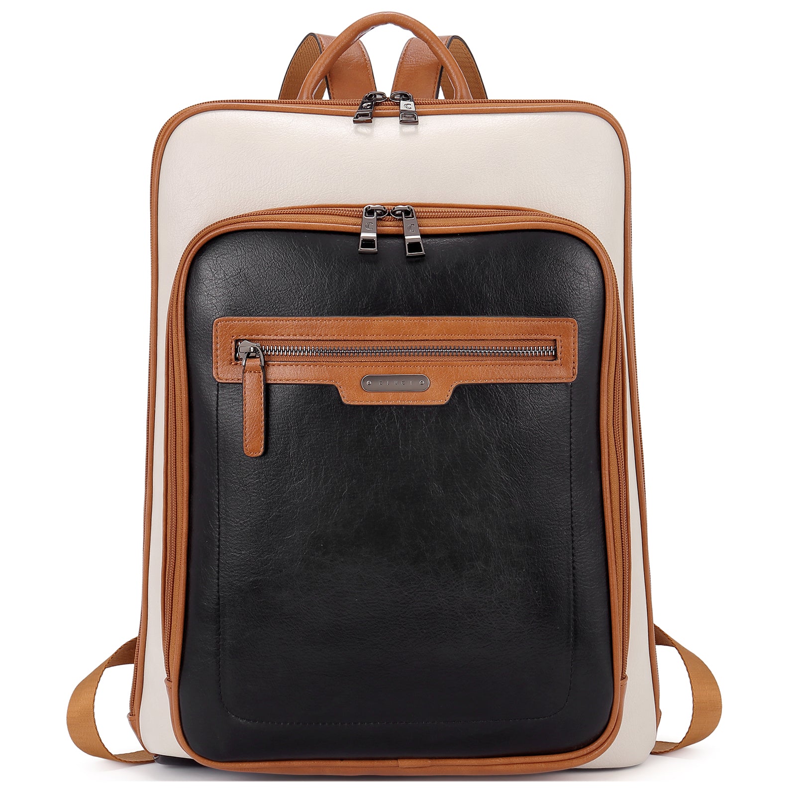 Koch Leather Laptop Backpack For Women With 15.6" Laptop Compartment