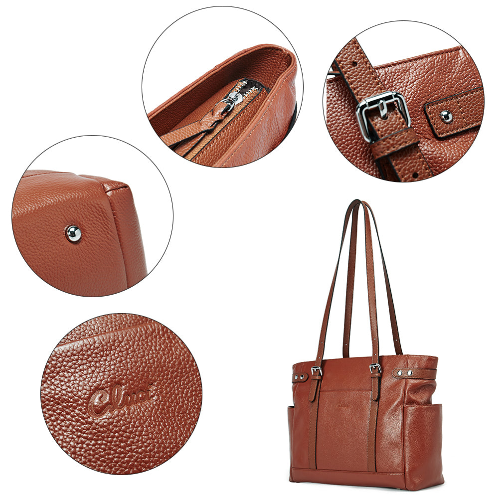 Claire Business Genuine Leather Handbag Briefcase For Women
